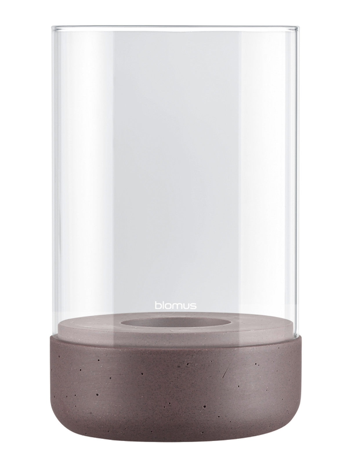 Blomus CALMA Windlicht cedar wood M 12cm Freisteller 1