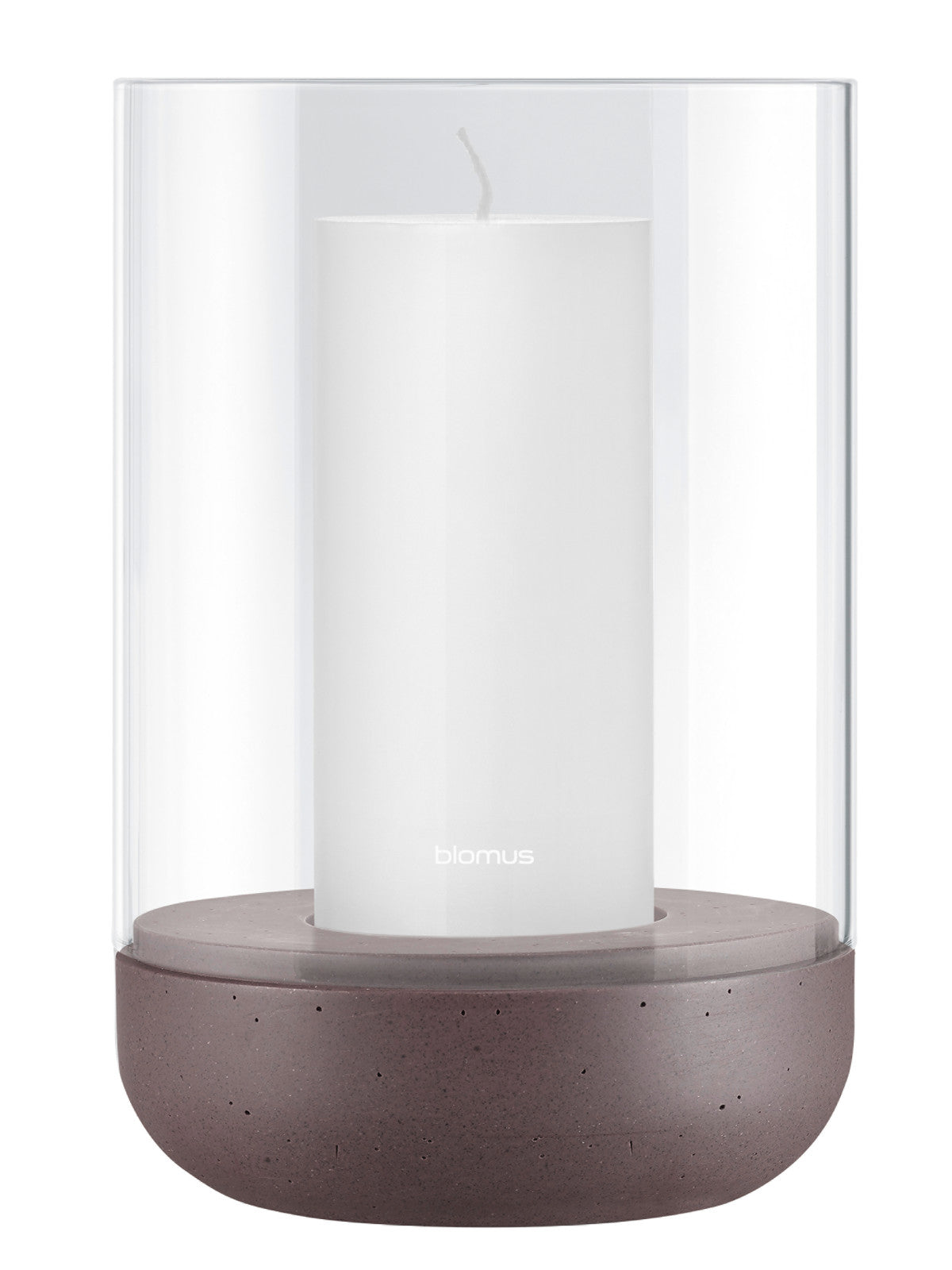 Blomus CALMA Windlicht cedar wood L 15cm Freisteller 2