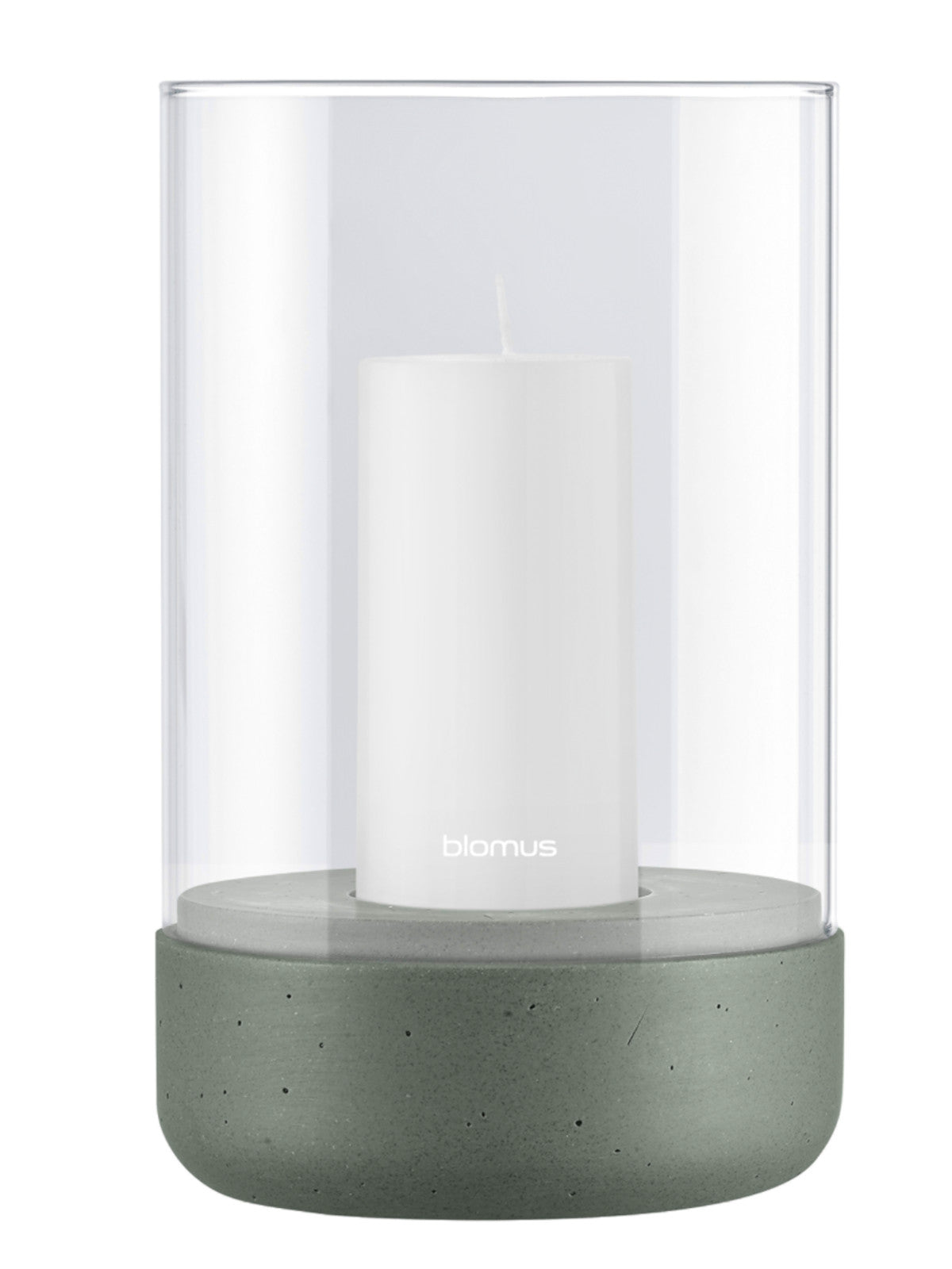 Blomus CALMA Windlicht agave green M 12cm Freisteller 2