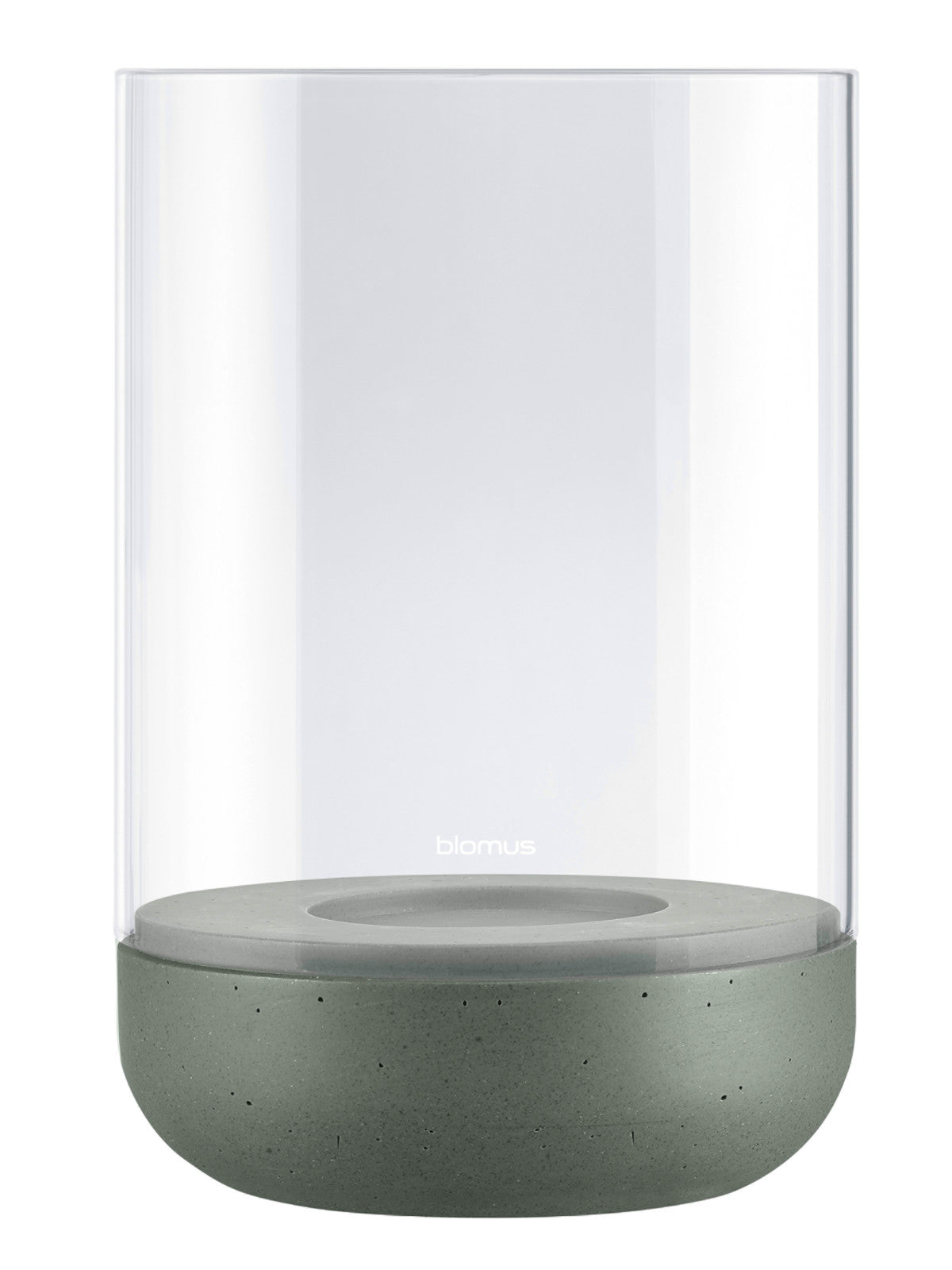 Blomus CALMA Windlicht agave green L 15cm Freisteller 1