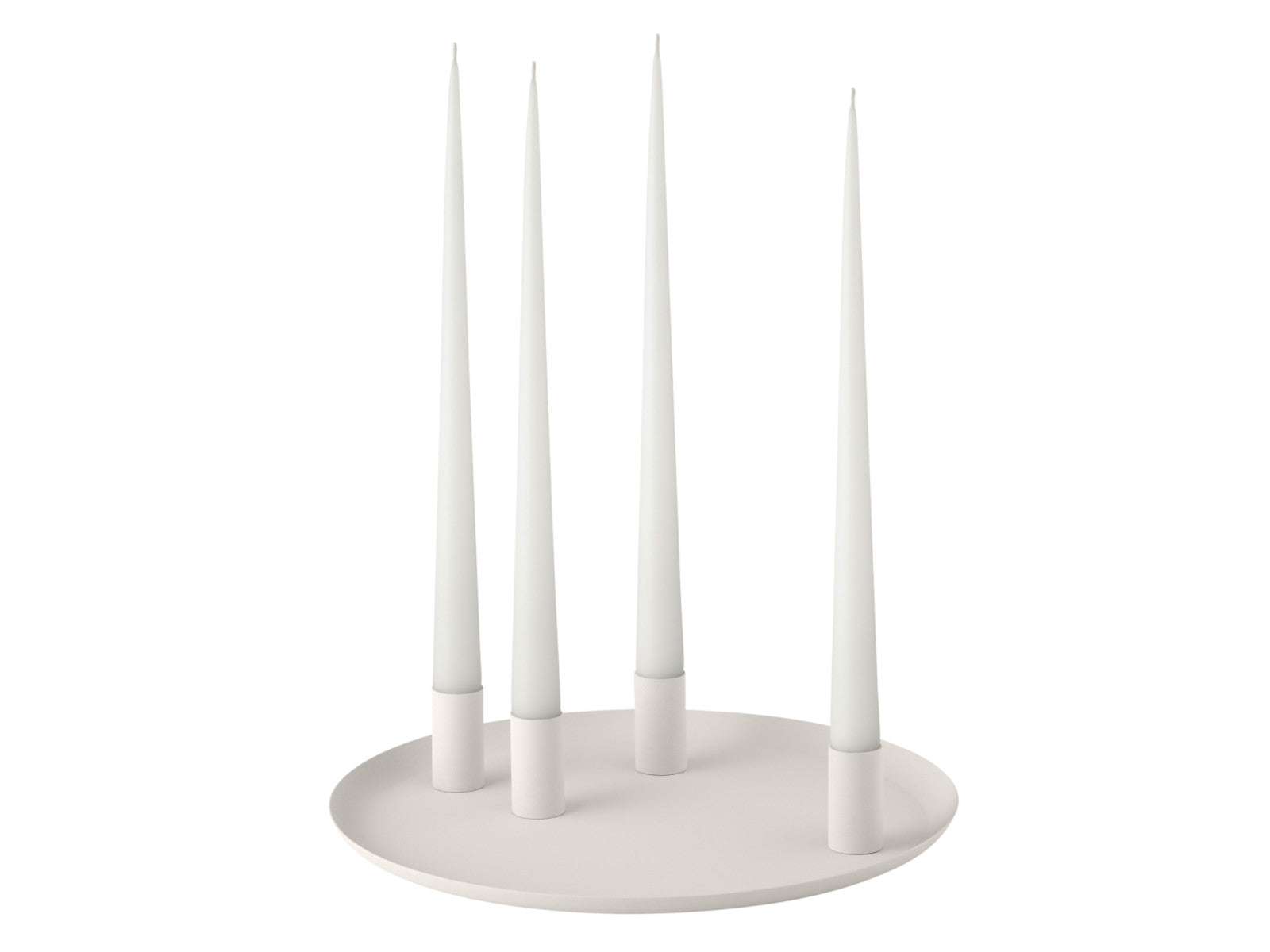 Blomus LOHA Kerzenhalter rund moonbeam 30cm Freisteller 2