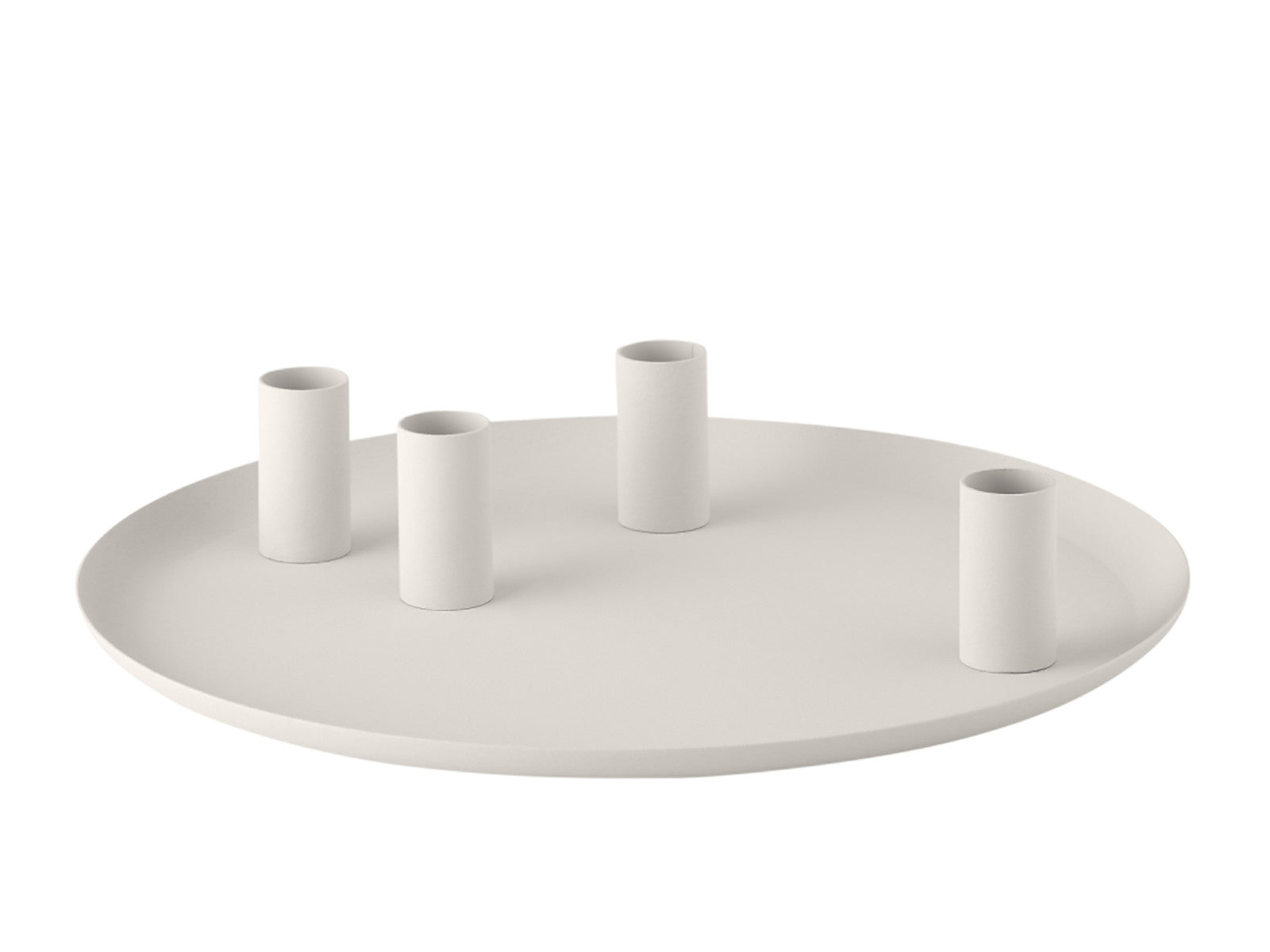 Blomus LOHA Kerzenhalter rund moonbeam 30cm Freisteller 5