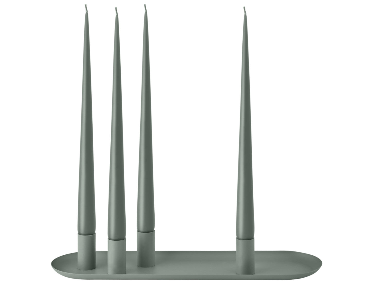 Blomus LOHA Kerzenhalter oval agave green 37cm Freisteller 1
