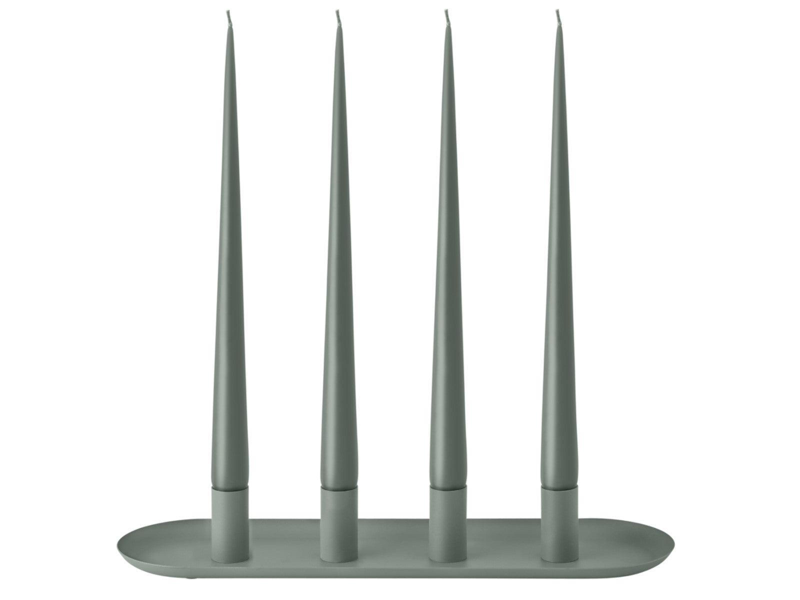 Blomus LOHA Kerzenhalter oval agave green 37cm Freisteller 2