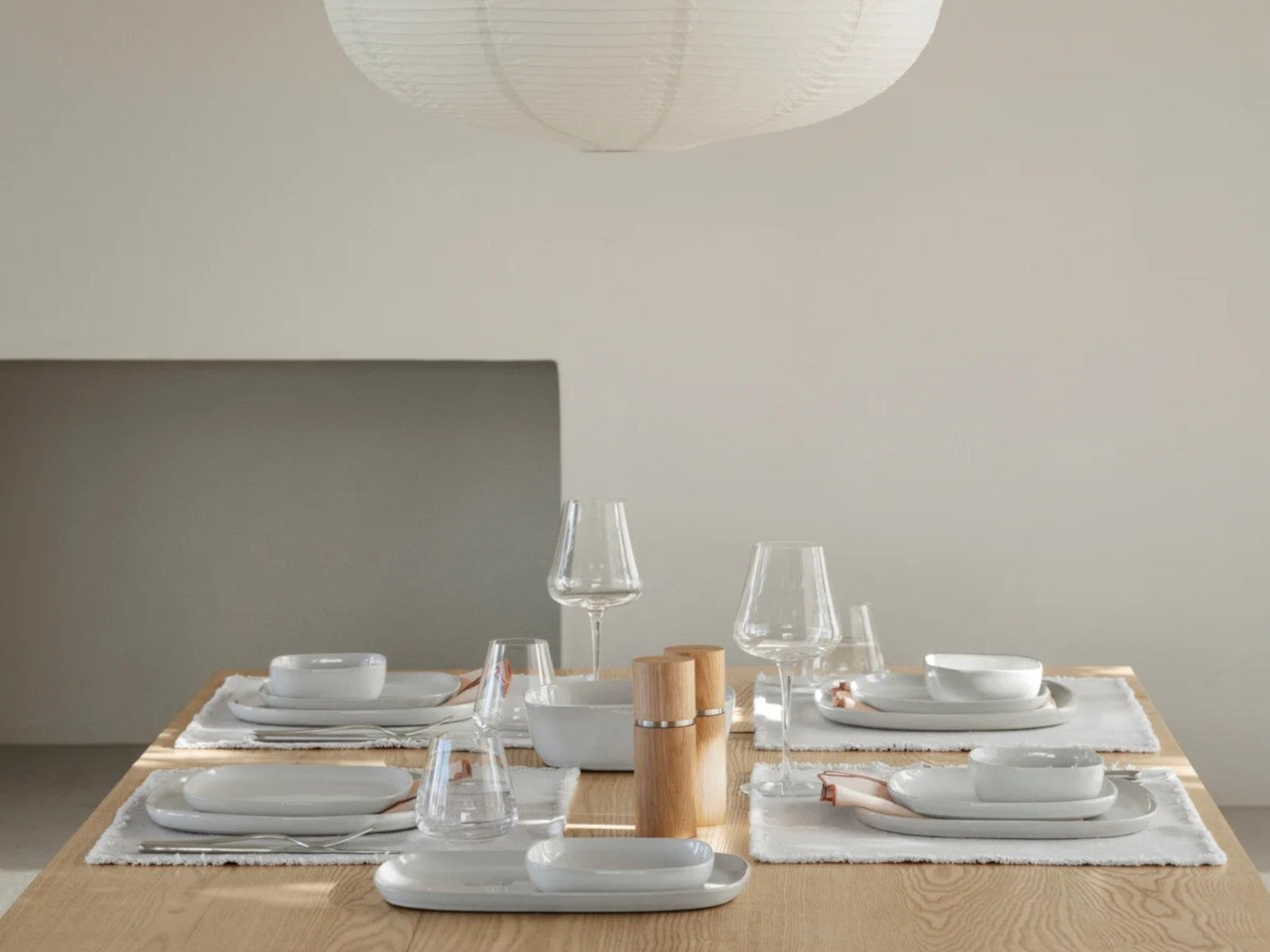 Blomus VAHLO Dessertteller moonbeam 20cm Lifestyle 3