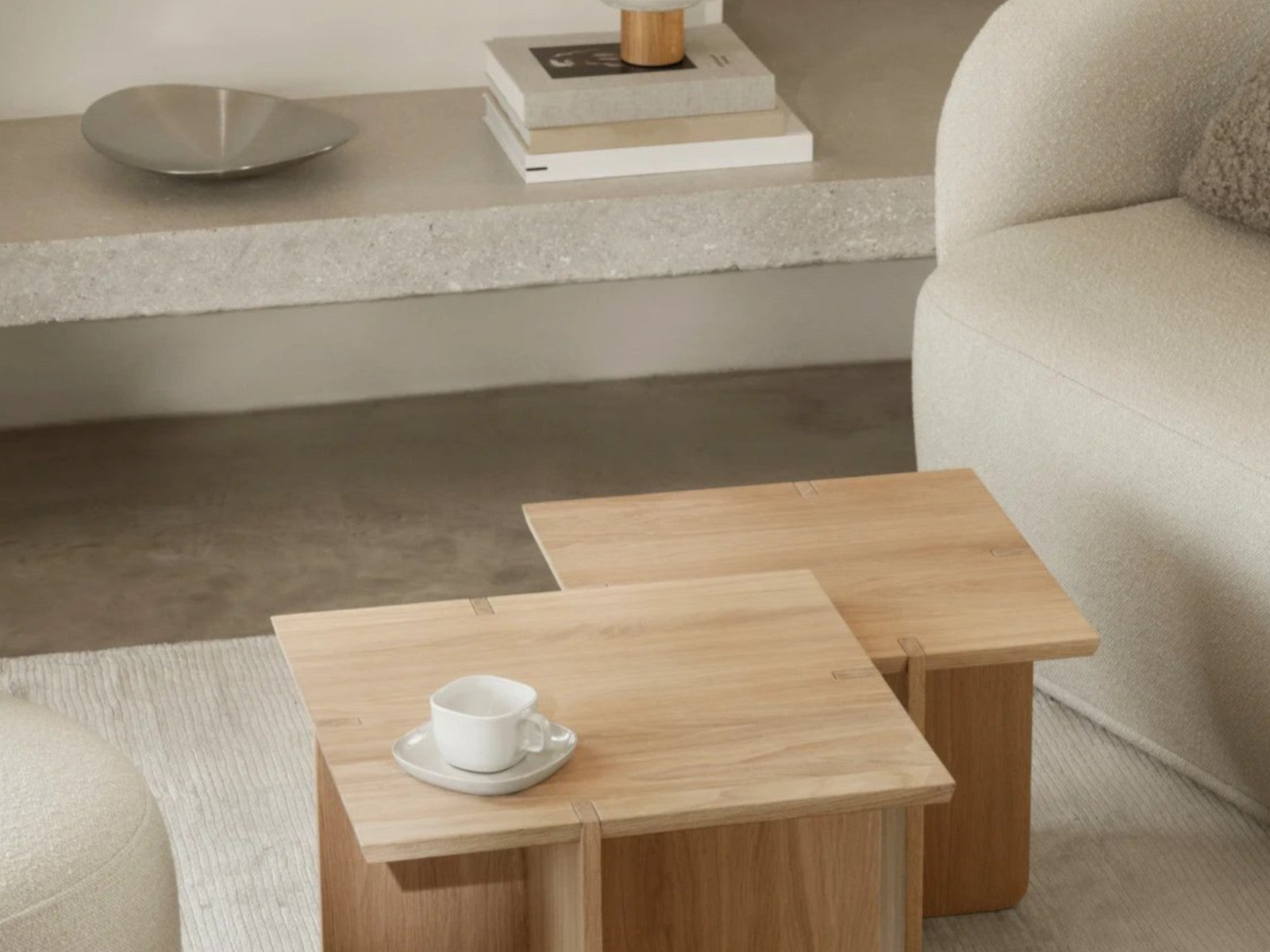 Blomus VAHLO Kaffeetassen-Set moonbeam 2tlg Lifestyle 1