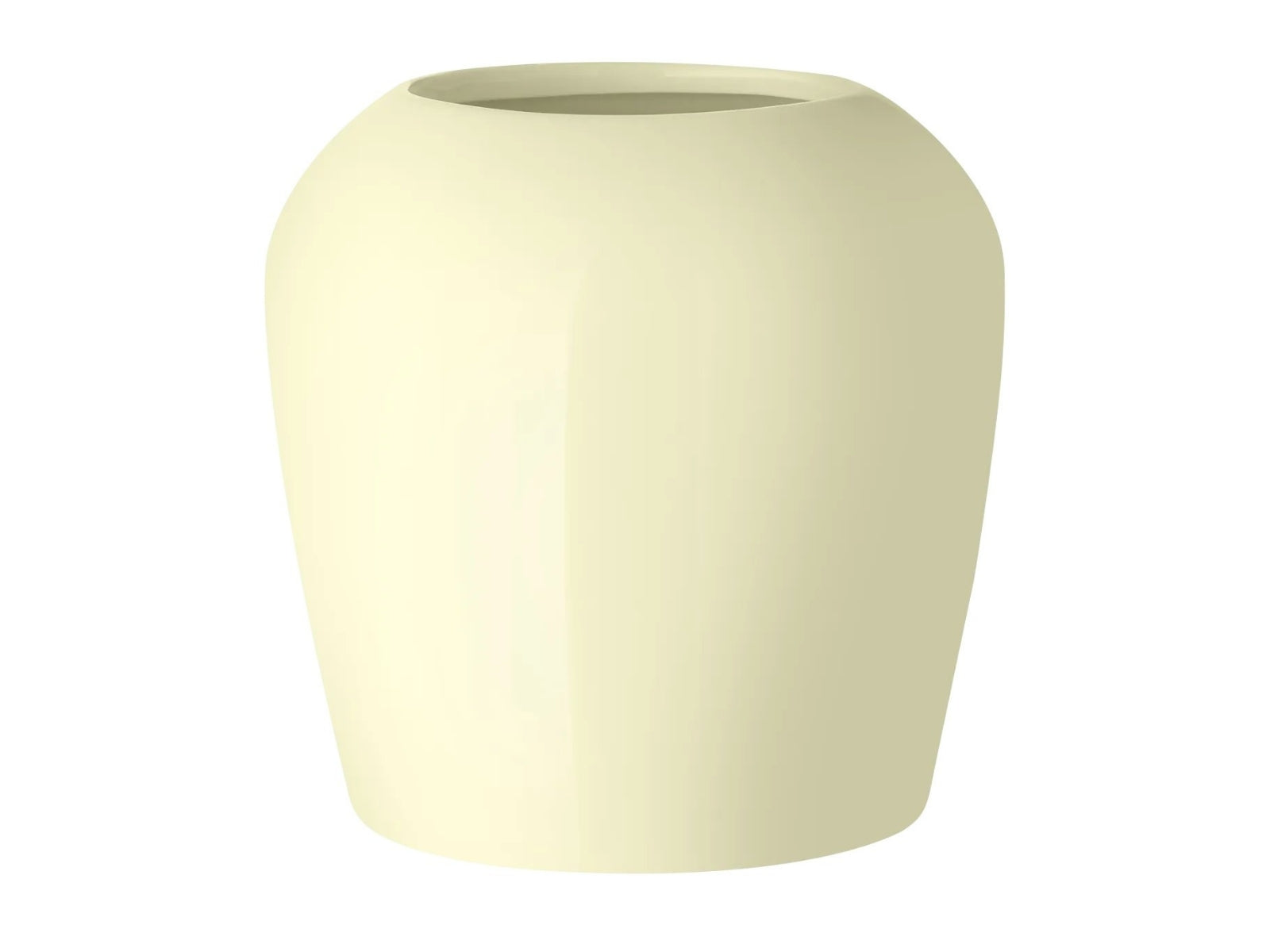 Blomus LETA Vase L transparent yellow 14cm Freisteller 1