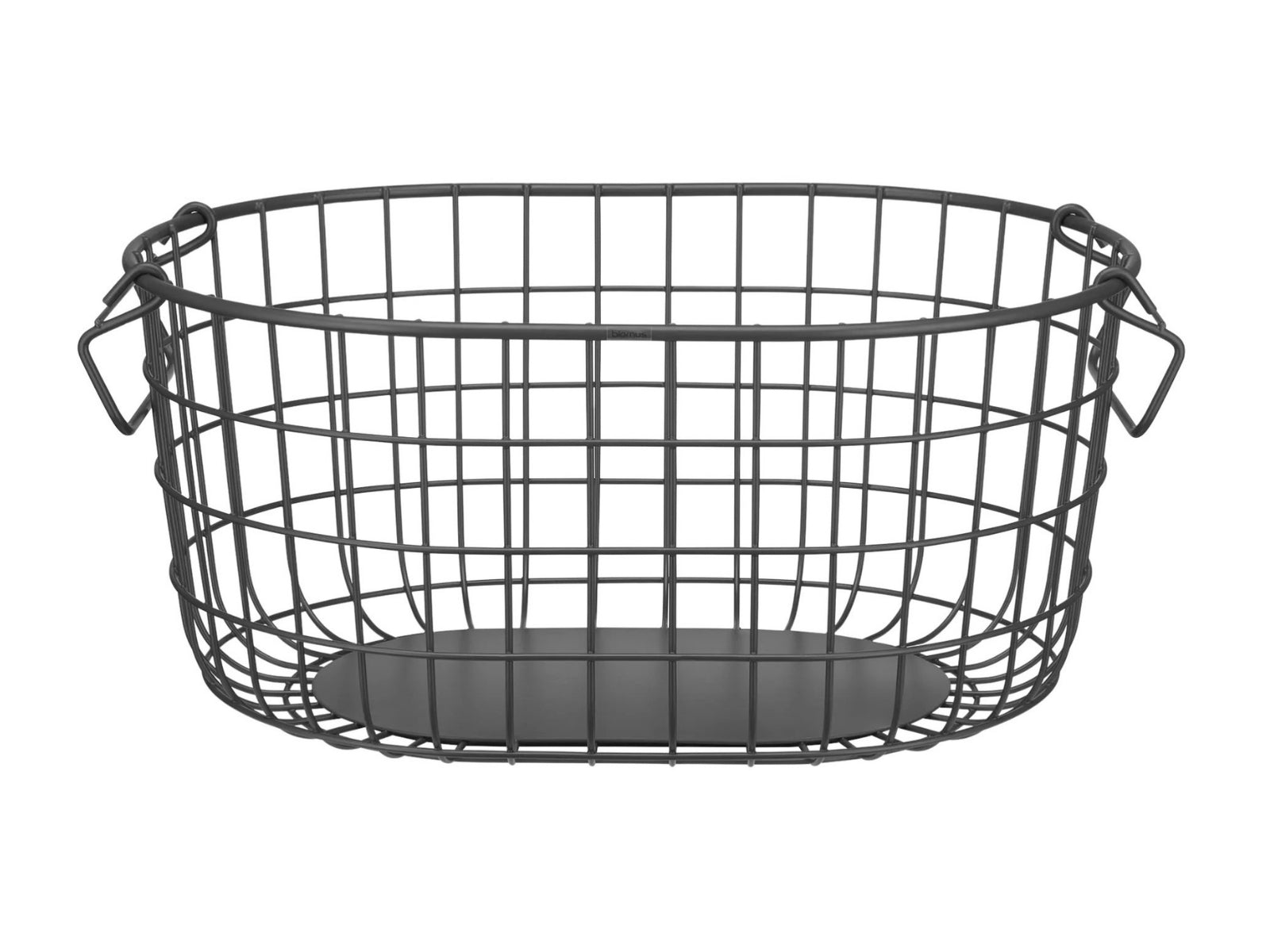 Blomus KAGO Aufbewahrungskorb M anthracite 17cm Freisteller 1