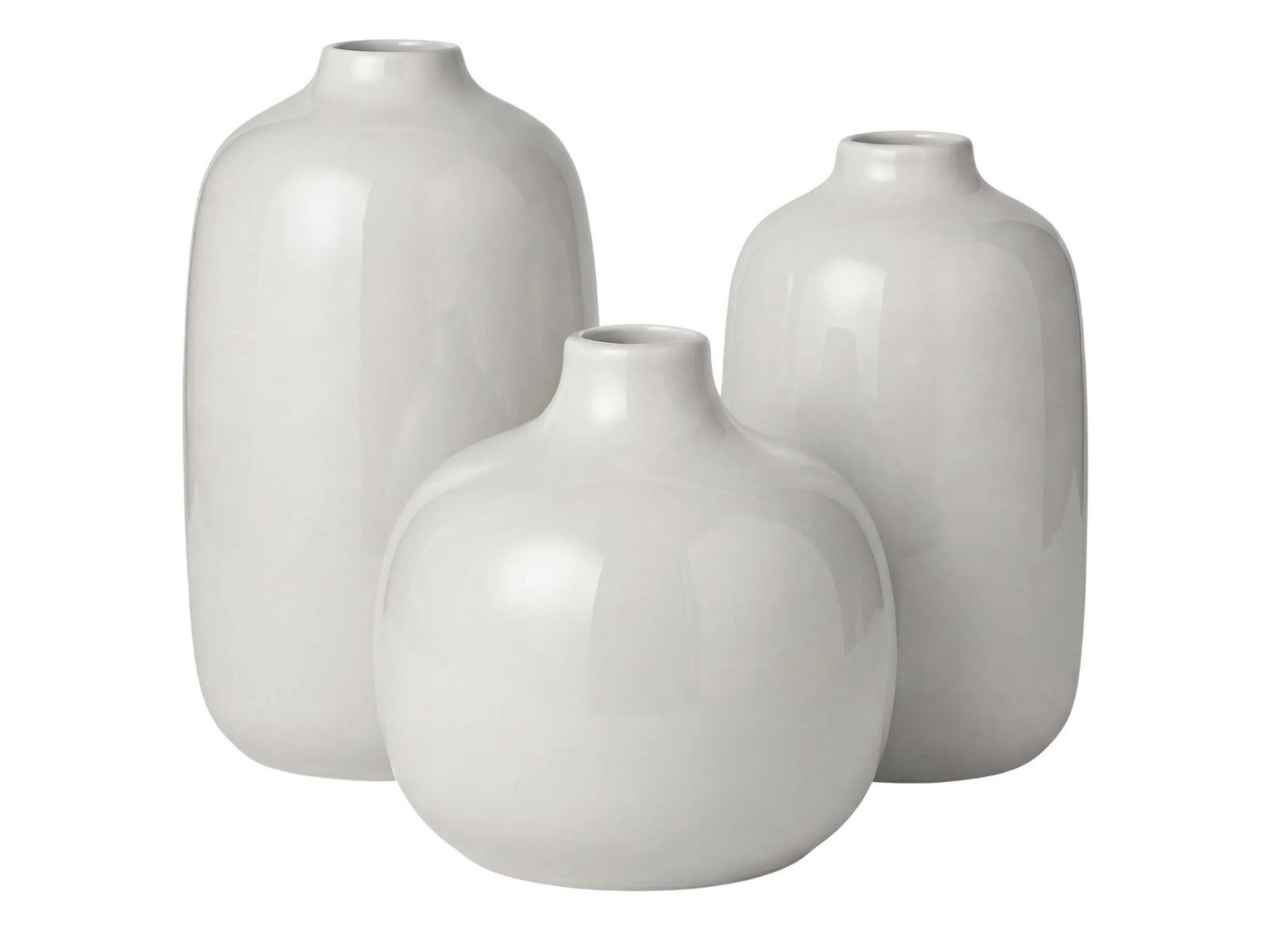 Blomus CEOLA Set 3 Vasen moonbeam - Produktbild 1