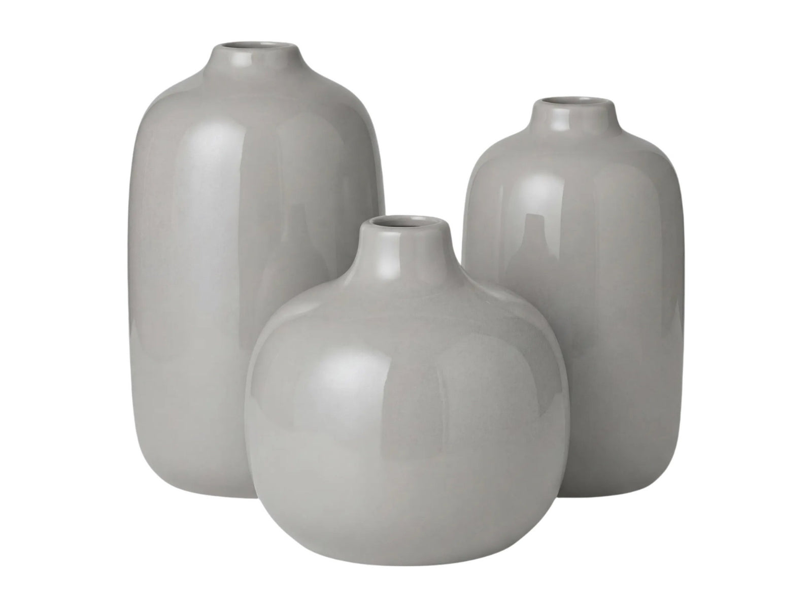 Blomus CEOLA Set 3 Vasen mourning dove - Produktbild 1
