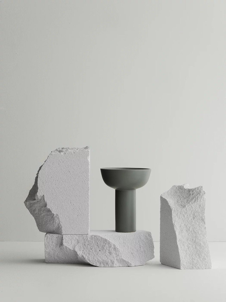 Blomus MIYABI Vase duck green L 21cm Lifestyle 2