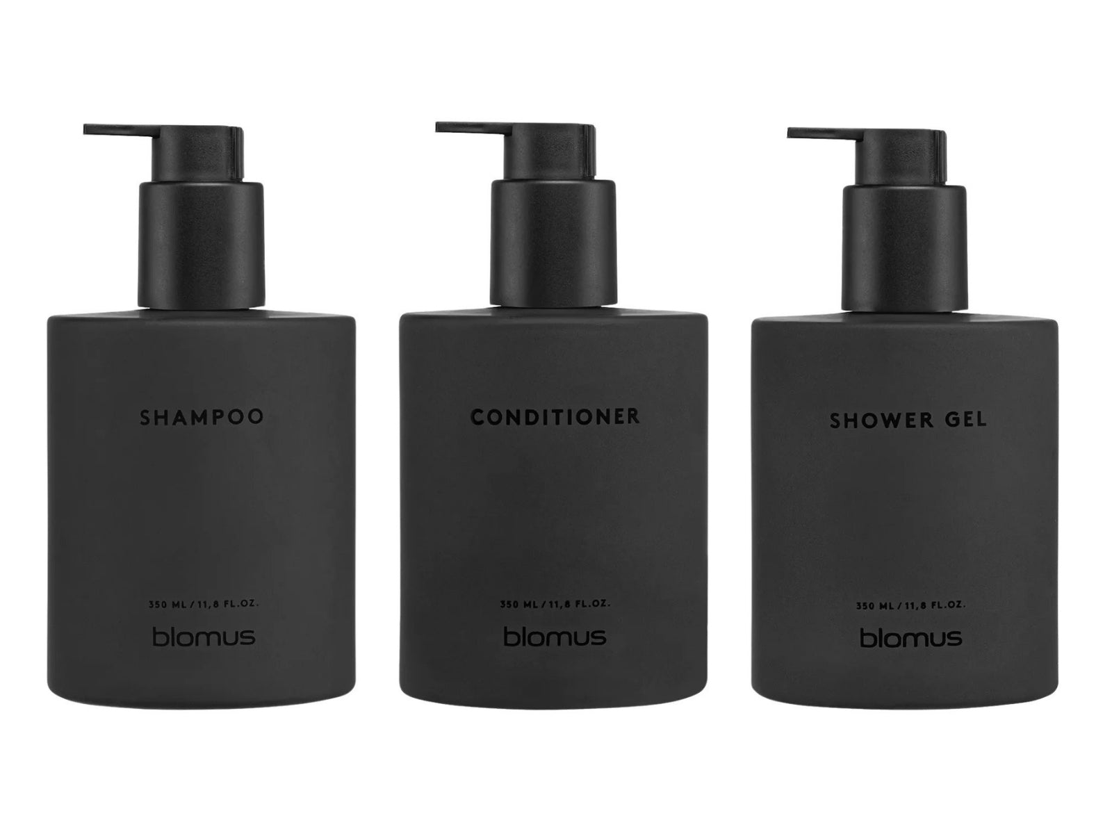 Blomus KIREI Glasflasche 8x14cm smoke Set 3tlg - Produktbild 1