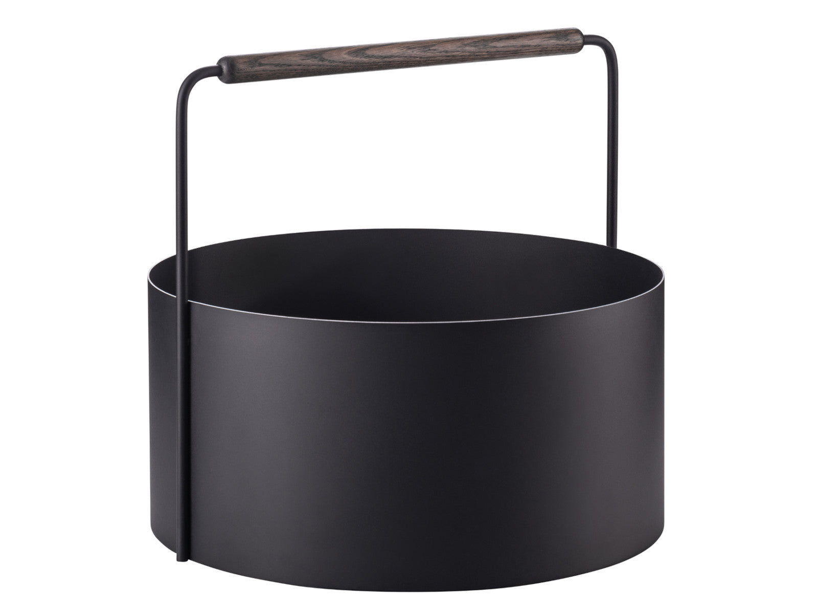 Blomus ASHI Holzkorb brown oak 42cm Freisteller 1