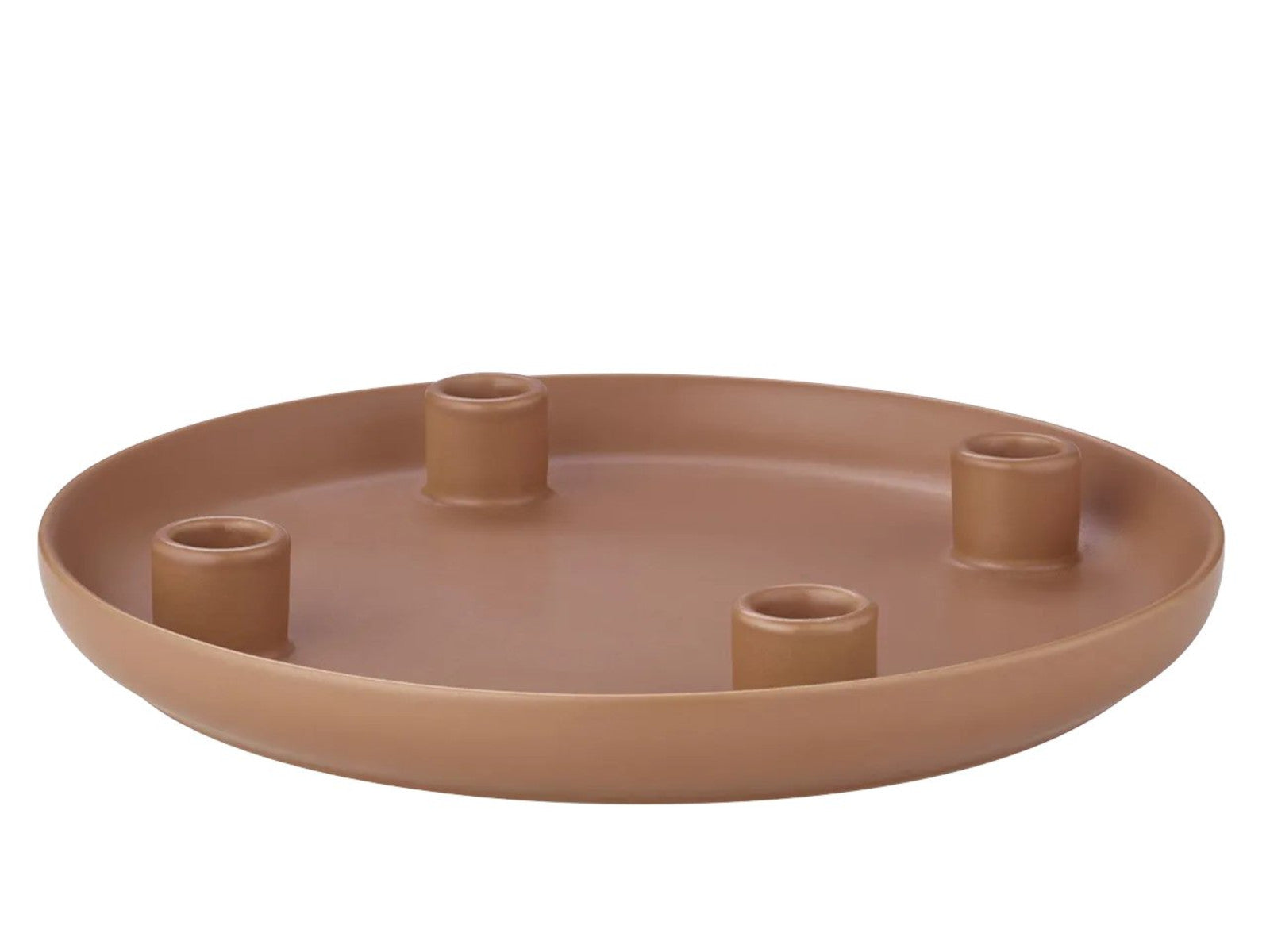 Blomus VELA Kerzenhalter amber brown 27cm Freisteller 2