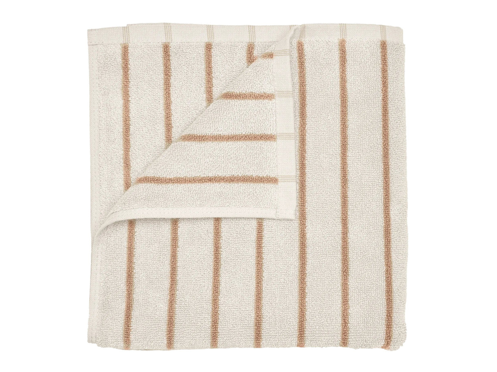 Blomus ARTO Badetuch moonbeam/amber thin stripes 70x140cm Freisteller 2