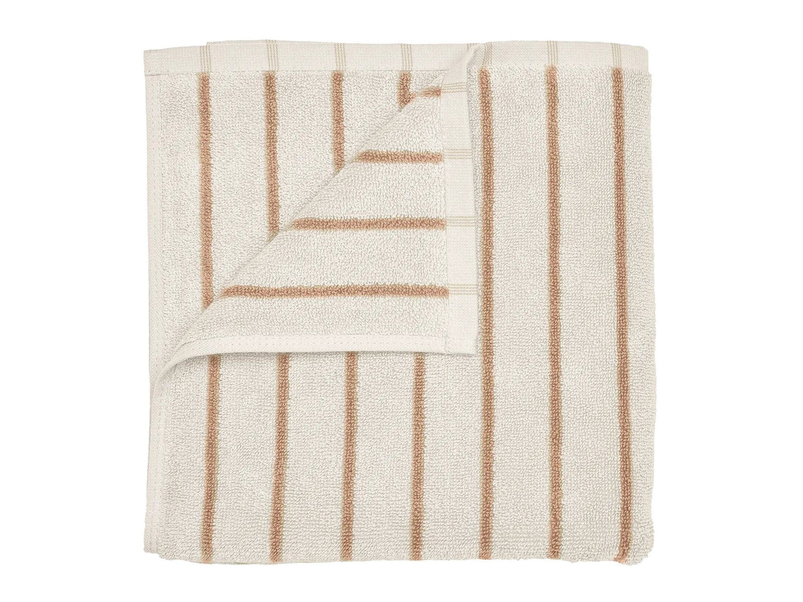 Blomus ARTO Handtuch moonbeam/amber brown 50x100cm Freisteller 1