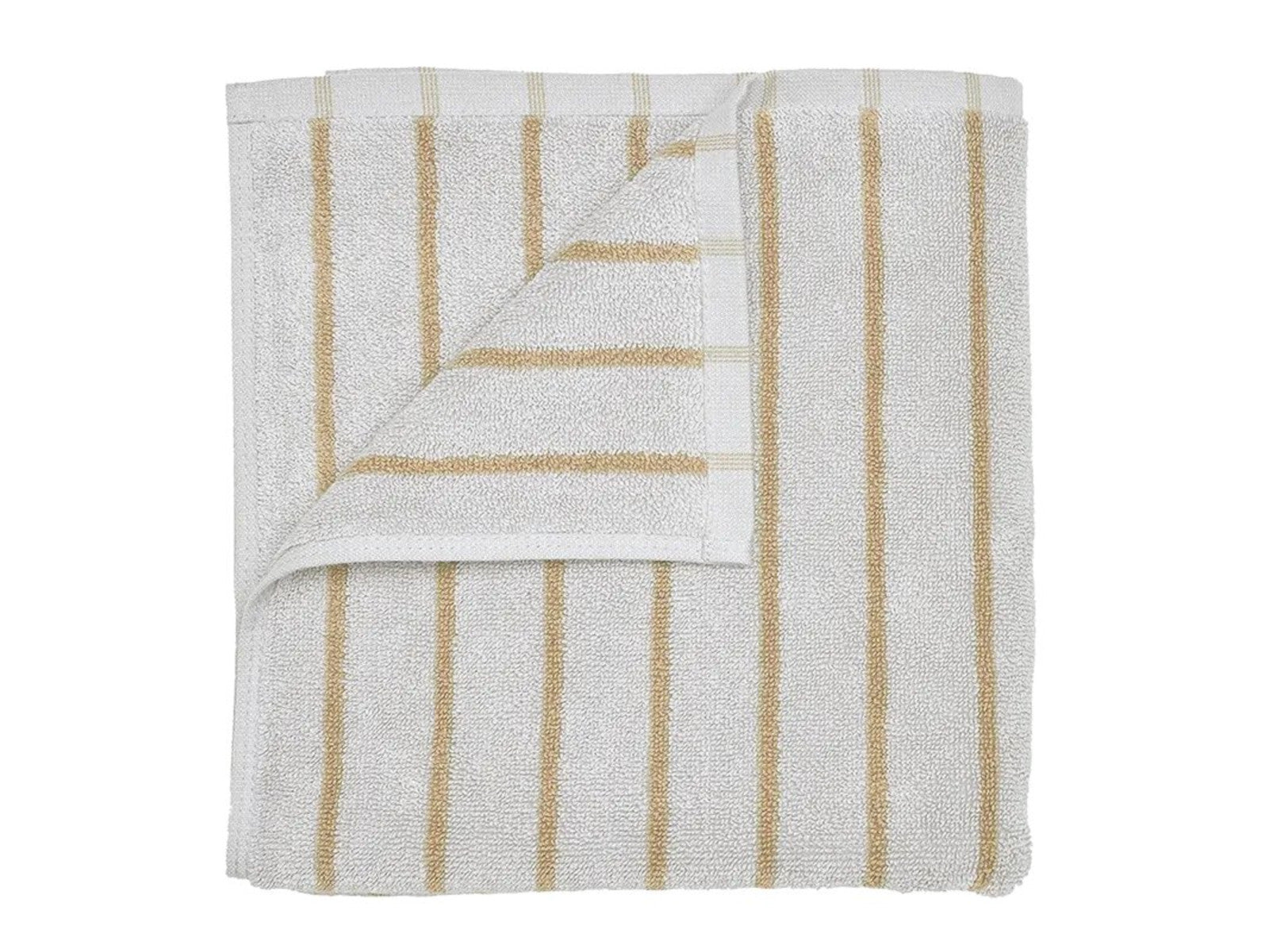 Blomus ARTO Gästehandtuch micro chip/tan 30x50cm Freisteller 2