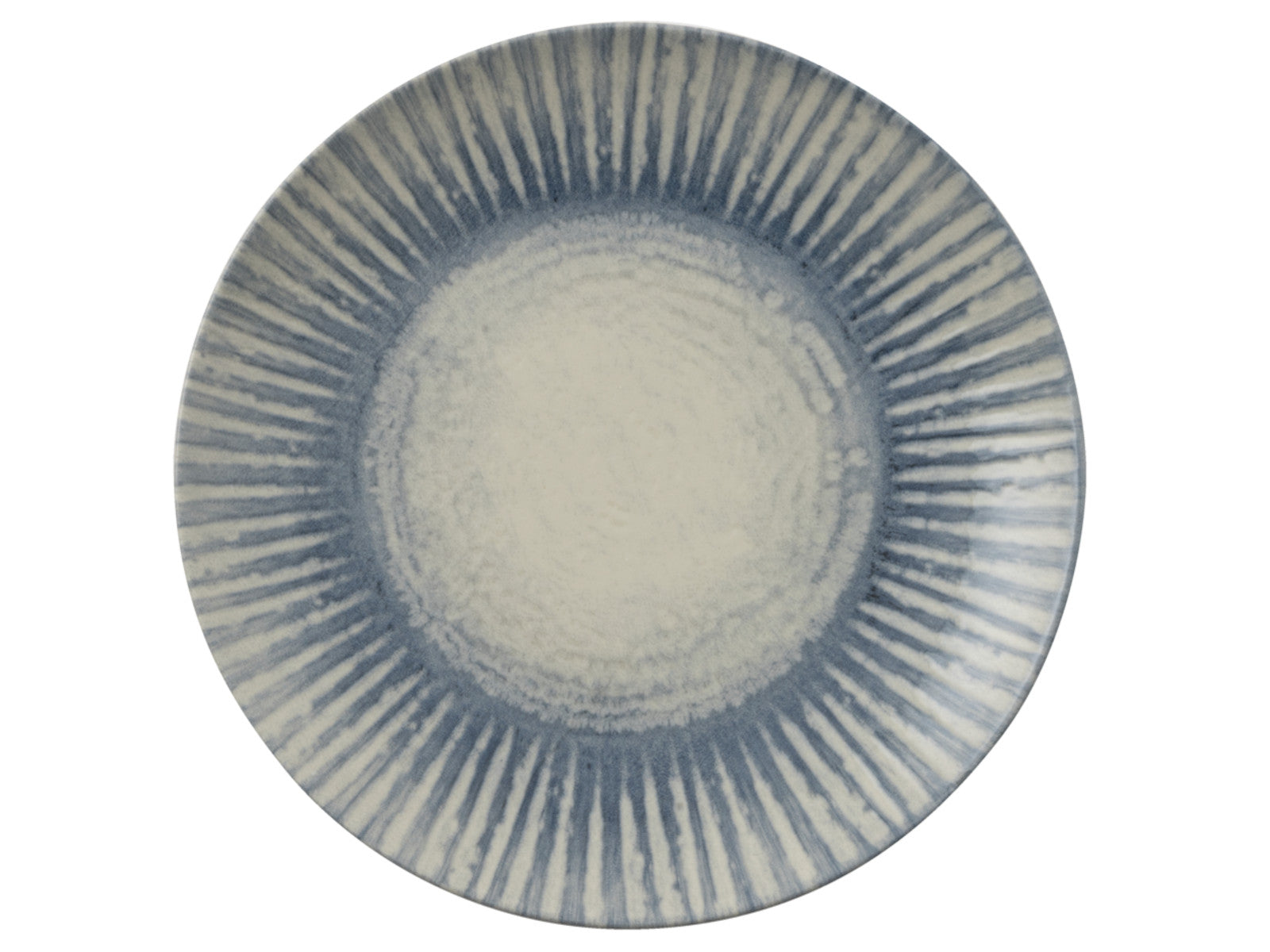 Rosenthal Arthur Krupp Stoneware Sunlight Blue Teller flach 20cm Freisteller 1