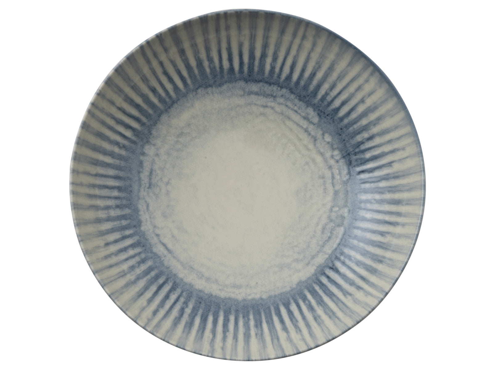 Rosenthal Arthur Krupp Stoneware Sunlight Blue Teller tief 22cm Freisteller 1