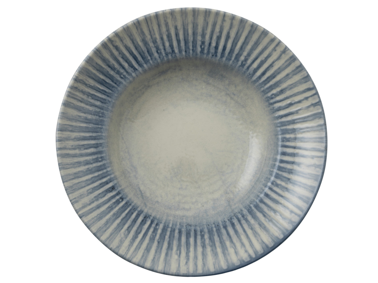 Rosenthal Arthur Krupp Stoneware Sunlight Blue Pastateller 27cm Freisteller 1