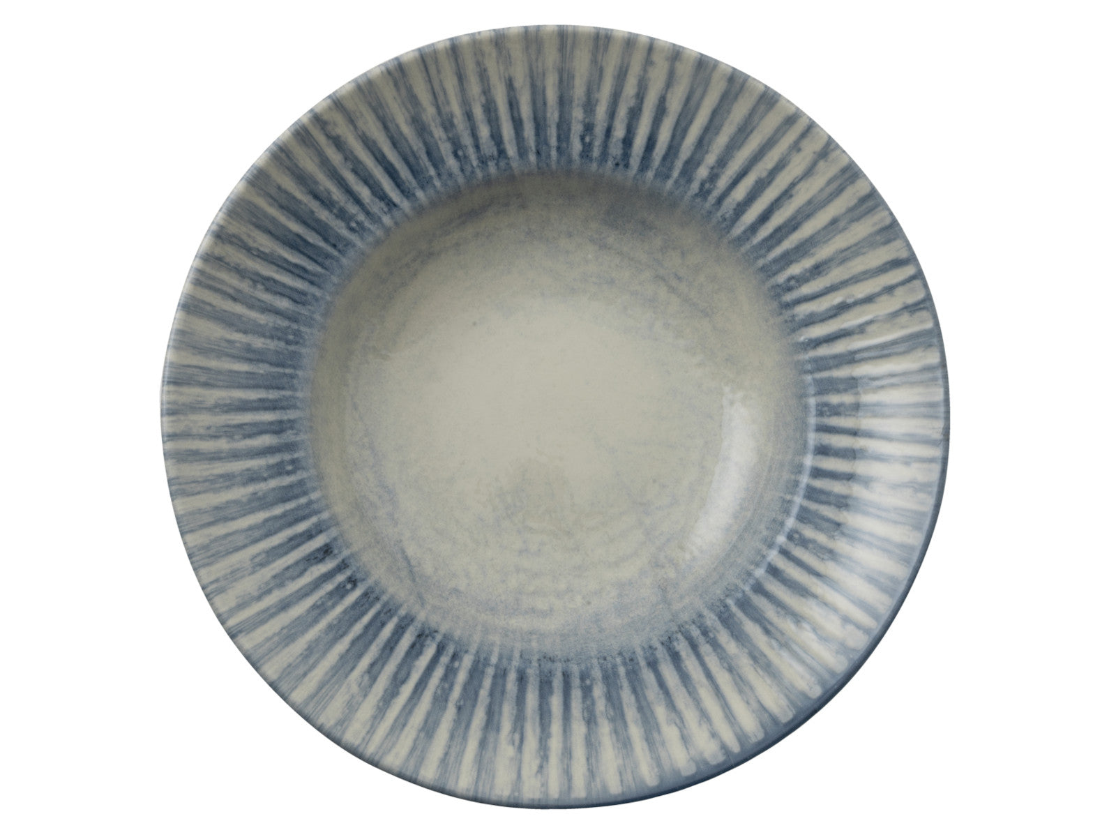 Rosenthal Arthur Krupp Stoneware Sunlight Blue Pastateller 29,5cm Freisteller 1