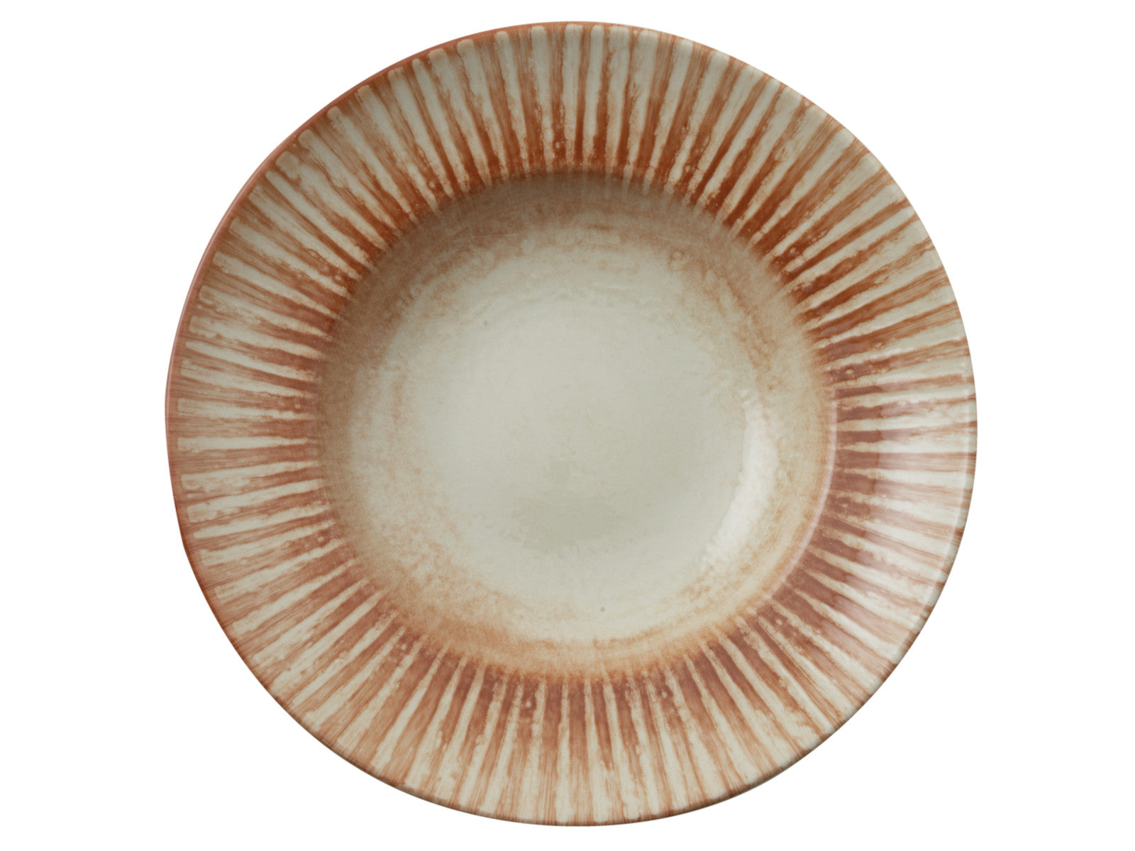 Rosenthal Arthur Krupp Stoneware Sunlight Red Pastateller 27cm Freisteller 1