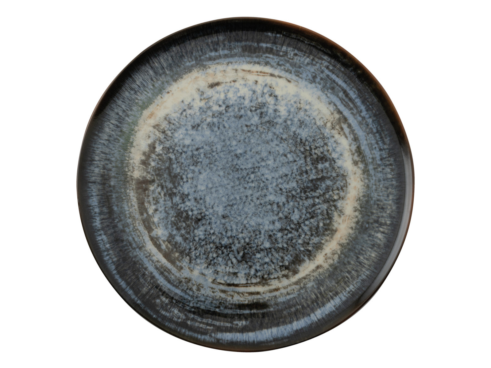 Rosenthal Arthur Krupp Stoneware Galaxy Neptune Teller flach 32cm