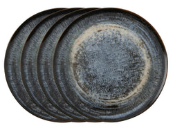 Rosenthal Arthur Krupp Stoneware Galaxy Neptune Pizzateller 32cm Set4 Freisteller 1