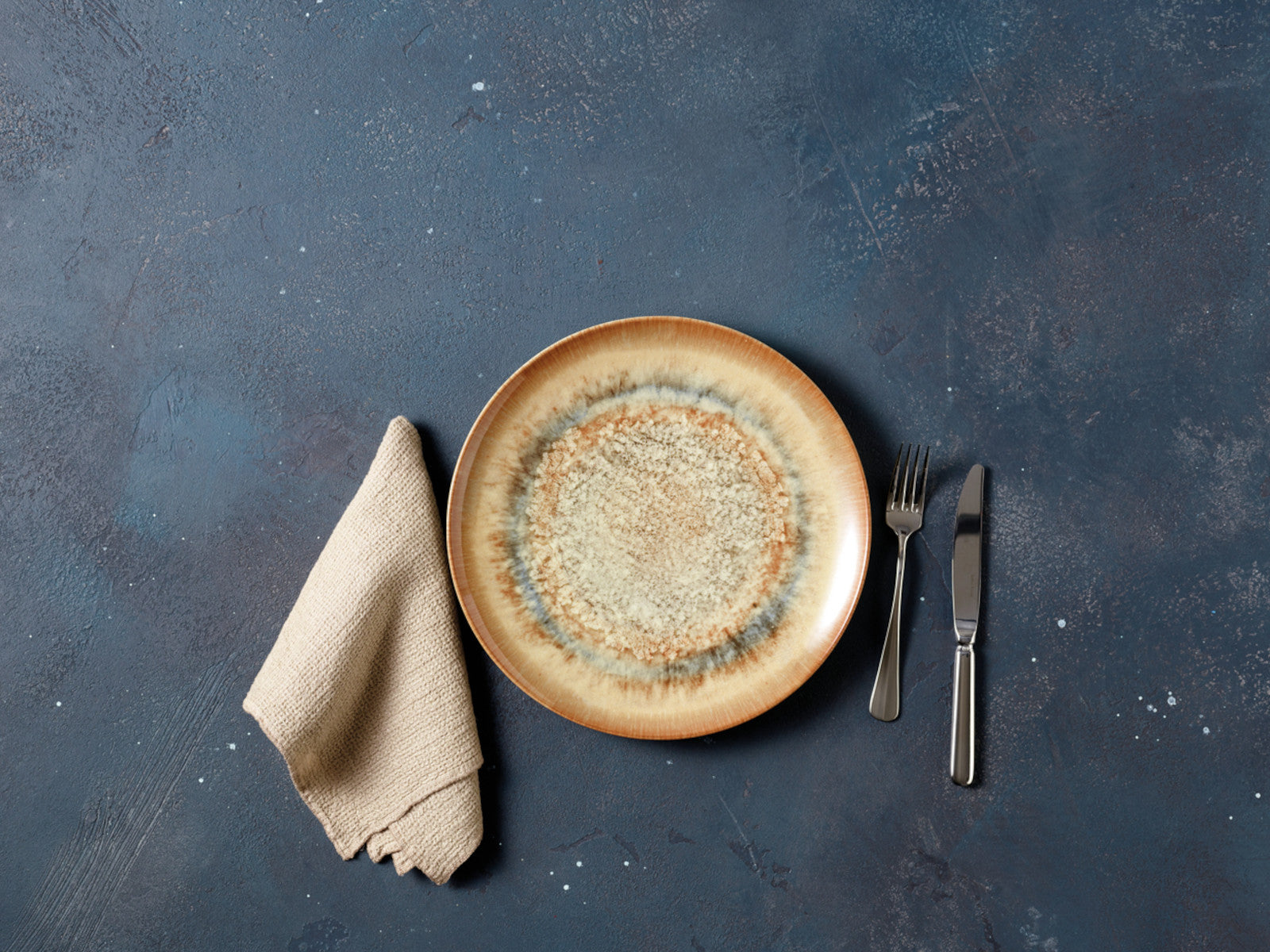 Rosenthal Arthur Krupp Stoneware Galaxy Venus Teller flach 20cm Lifestyle 2