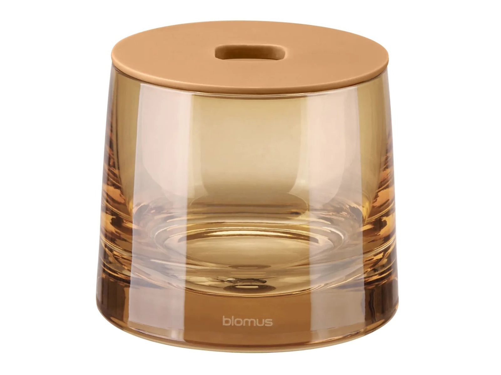 Blomus AVA Aufbewahrungsdose tan 7cm Freisteller 1