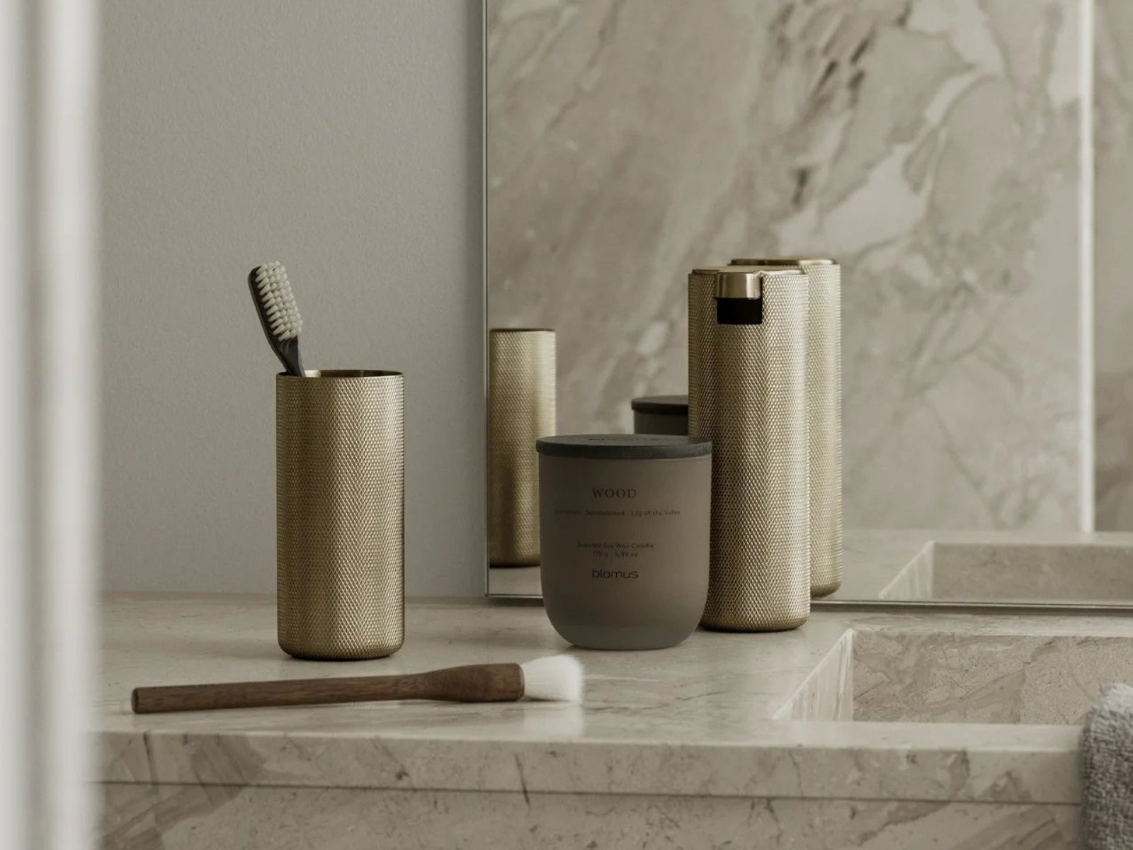Blomus MODO ROF Seifenspender brass 16cm - Produktbild 2