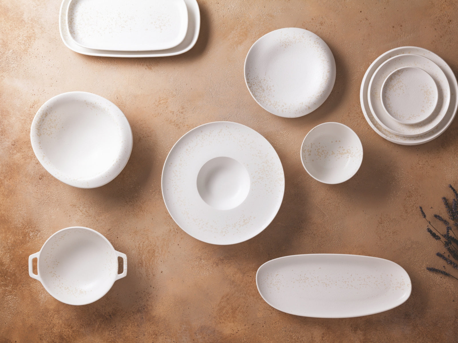 Rosenthal Arthur Krupp White River Teller tief mit Griffen 24x19cm - Produktbild 2
