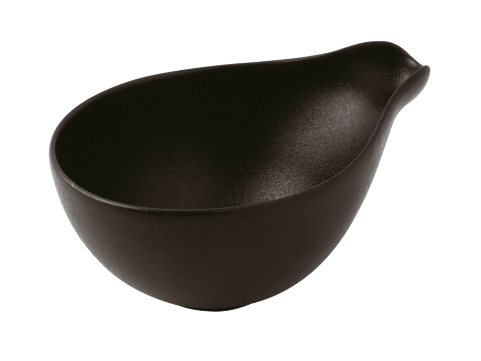 Rosenthal Arthur Krupp Stoneware Black Clay Schüssel 22,8x17,5cm