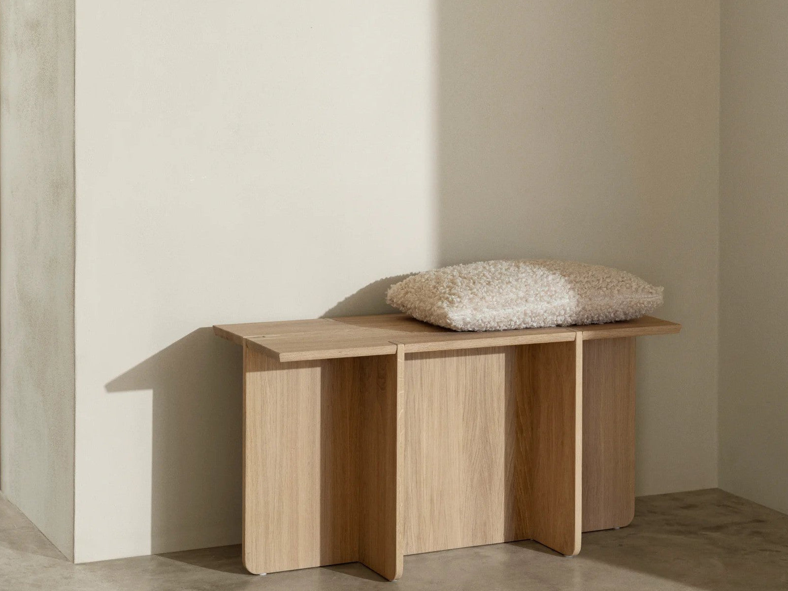 Blomus TEDDY Kissenhülle moonbeam 30x50cm Lifestyle 1