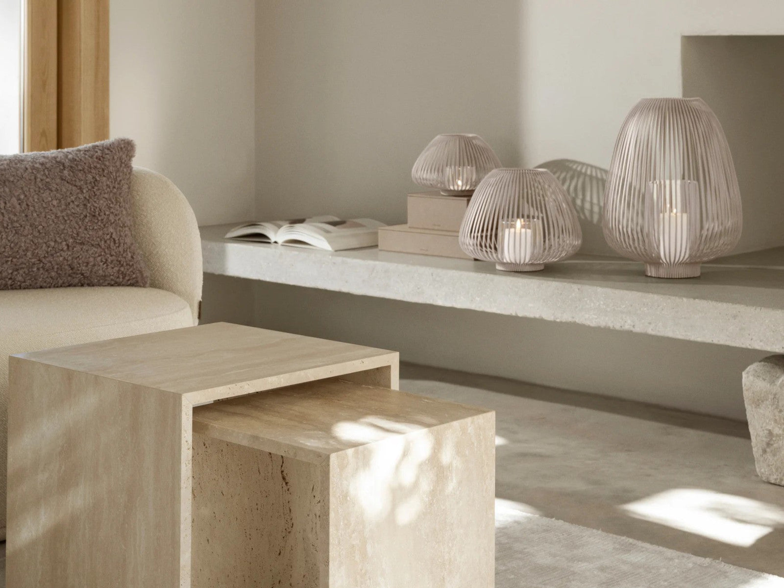 Blomus TEDDY Kissenhülle fundi 40x60cm Lifestyle 1