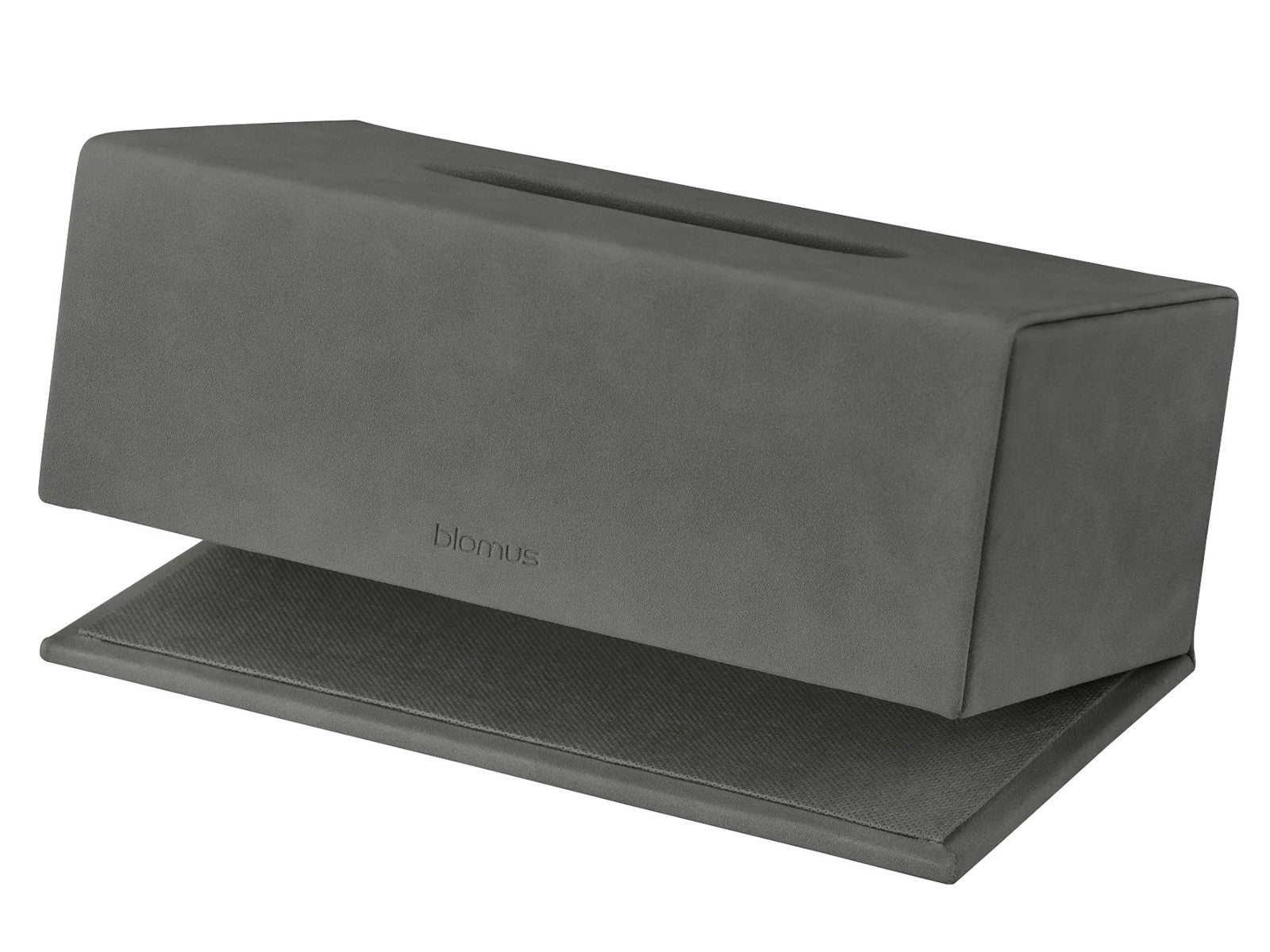 Blomus SAHLA Kosmetiktuchbox pewter 25x13cm Freisteller 2