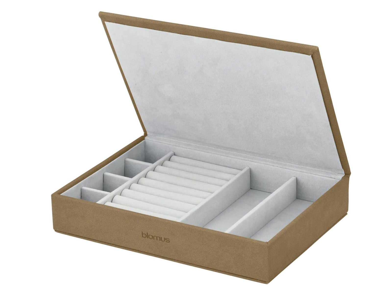 Blomus SAHLA Schmuckaufbewahrungsbox M indian tan 22x15x4cm Freisteller 1