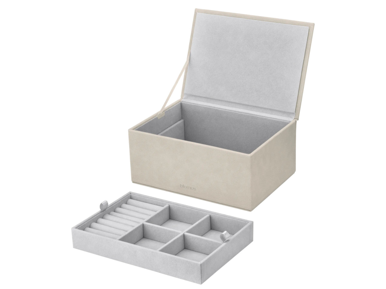 Blomus SAHLA Schmuckaufbewahrungsbox L nomad 22x15x10cm Freisteller 2