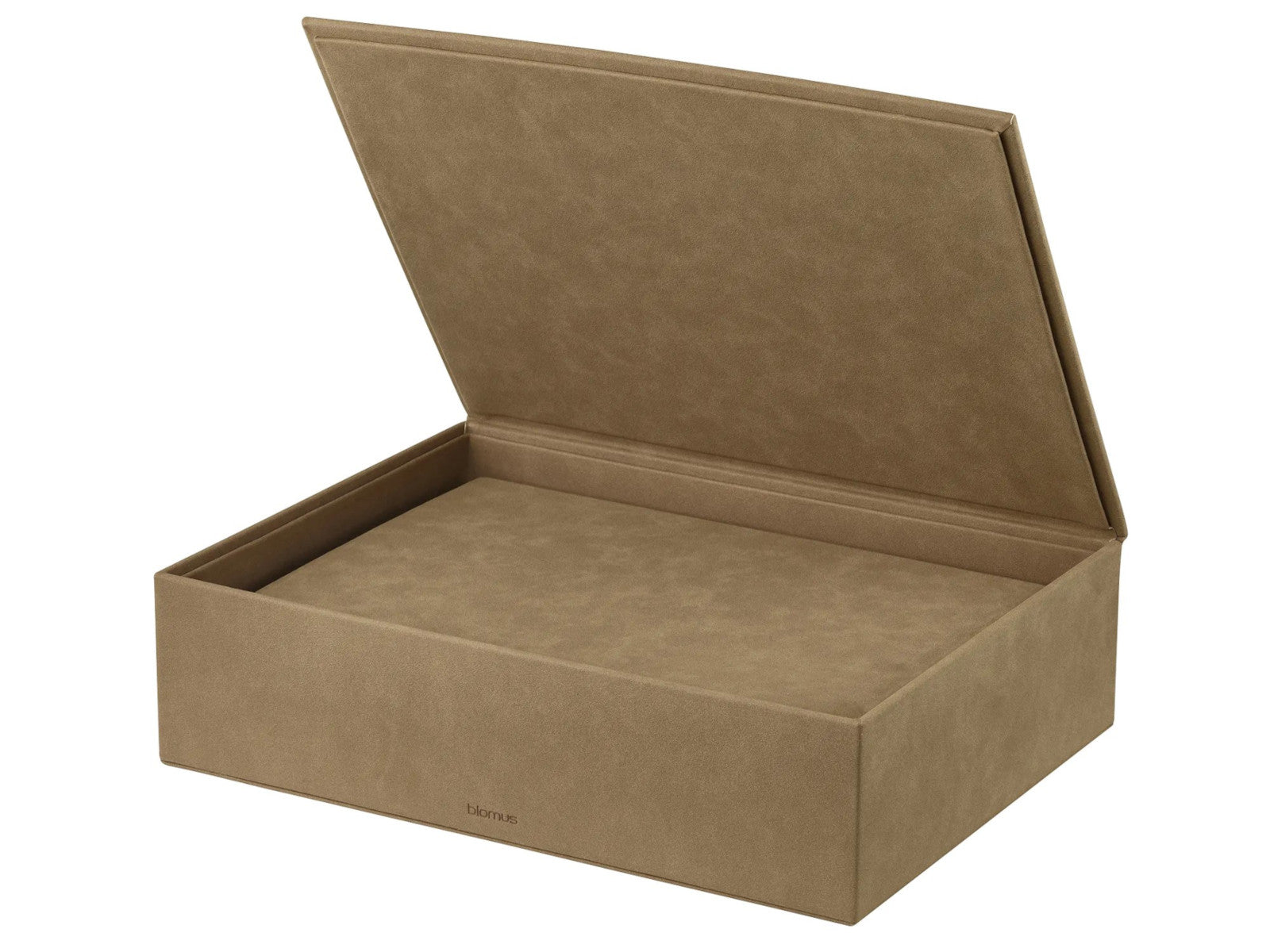 Blomus SAHLA Aufbewahrungsbox indian tan 2tlg Freisteller 1