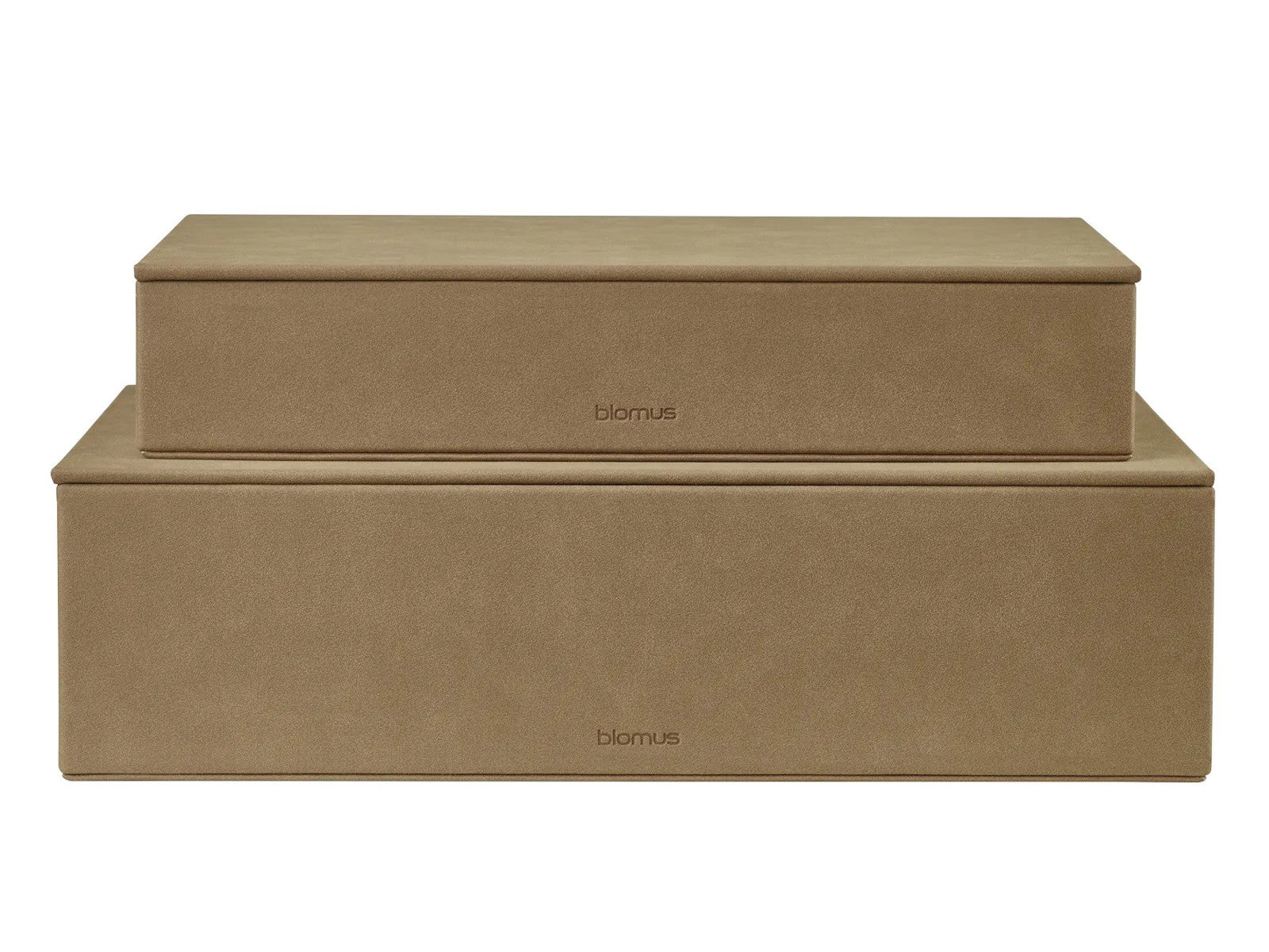 Blomus SAHLA Aufbewahrungsbox indian tan 2tlg Freisteller 4