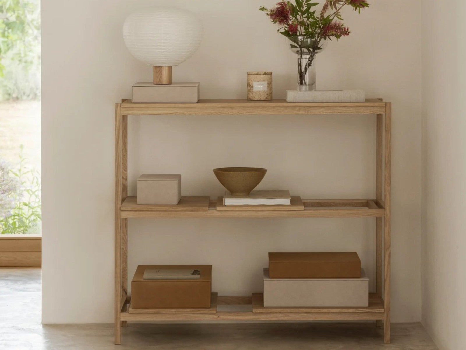 Blomus SAHLA Aufbewahrungsbox indian tan 2tlg Lifestyle 3