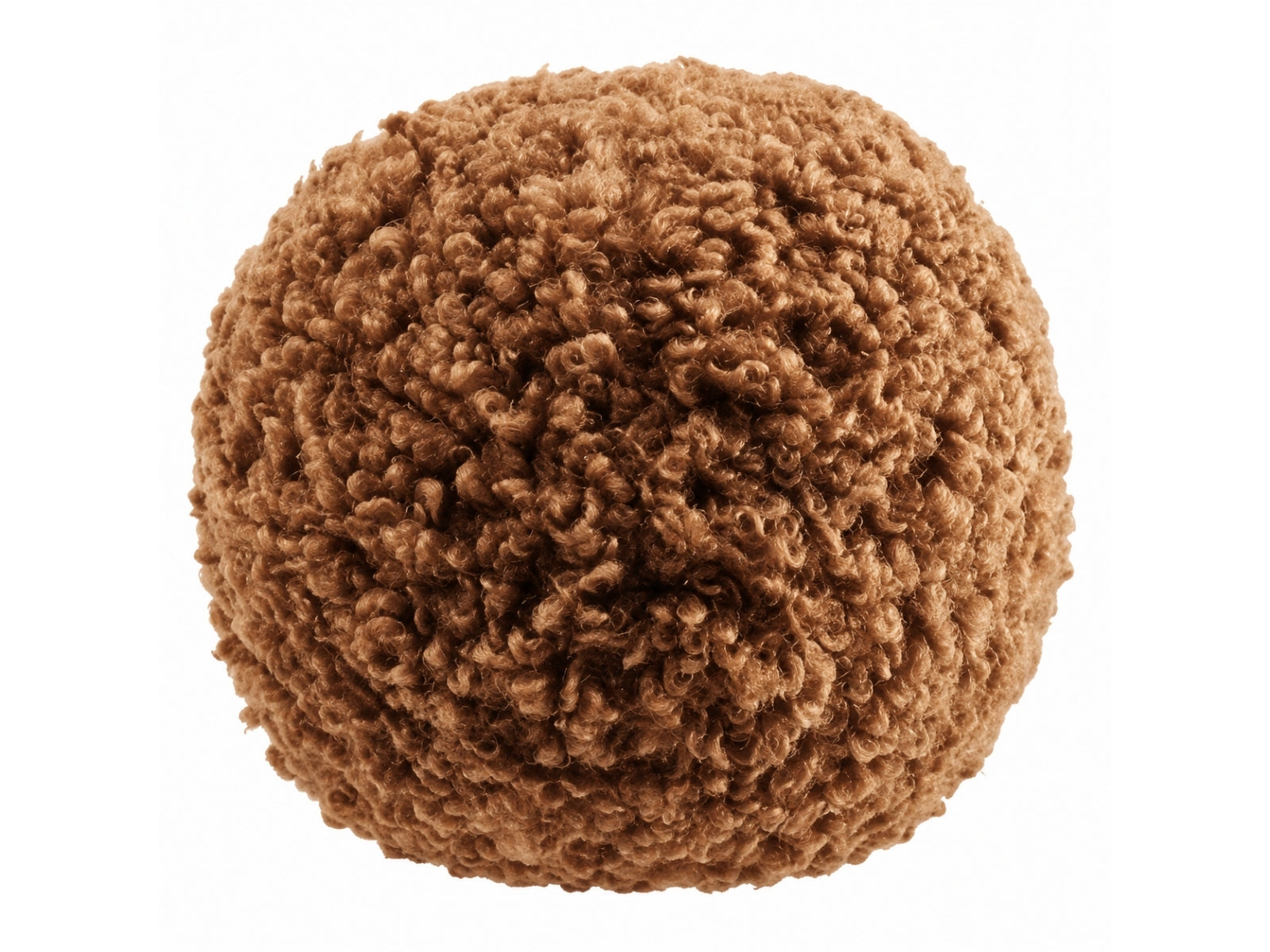 Blomus TEDDY Rundes Kissen Tan Ø26cm - Produktbild 1