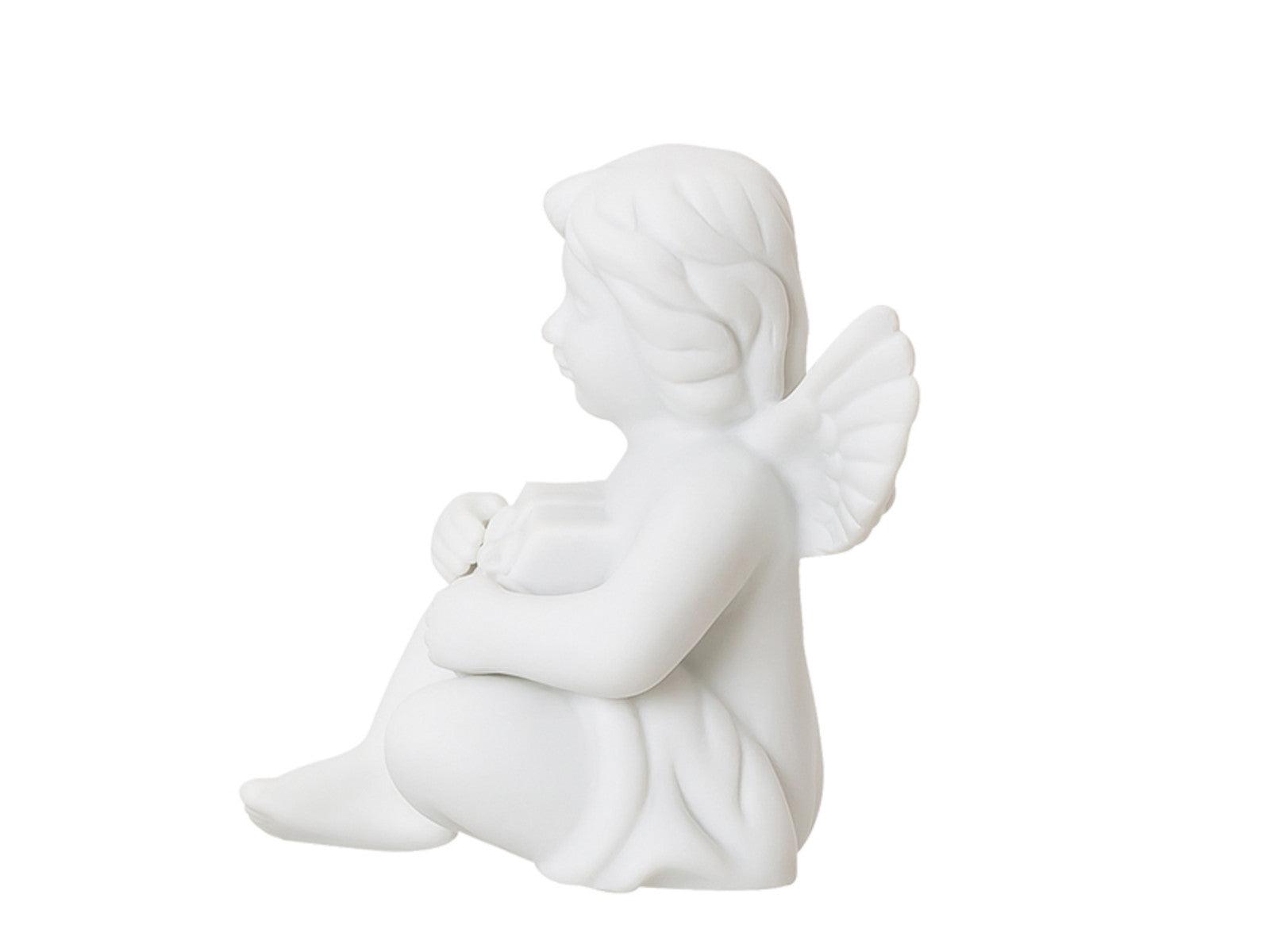 Rosenthal Engel klein Weiss matt Engel mit Geschenk Freisteller 3