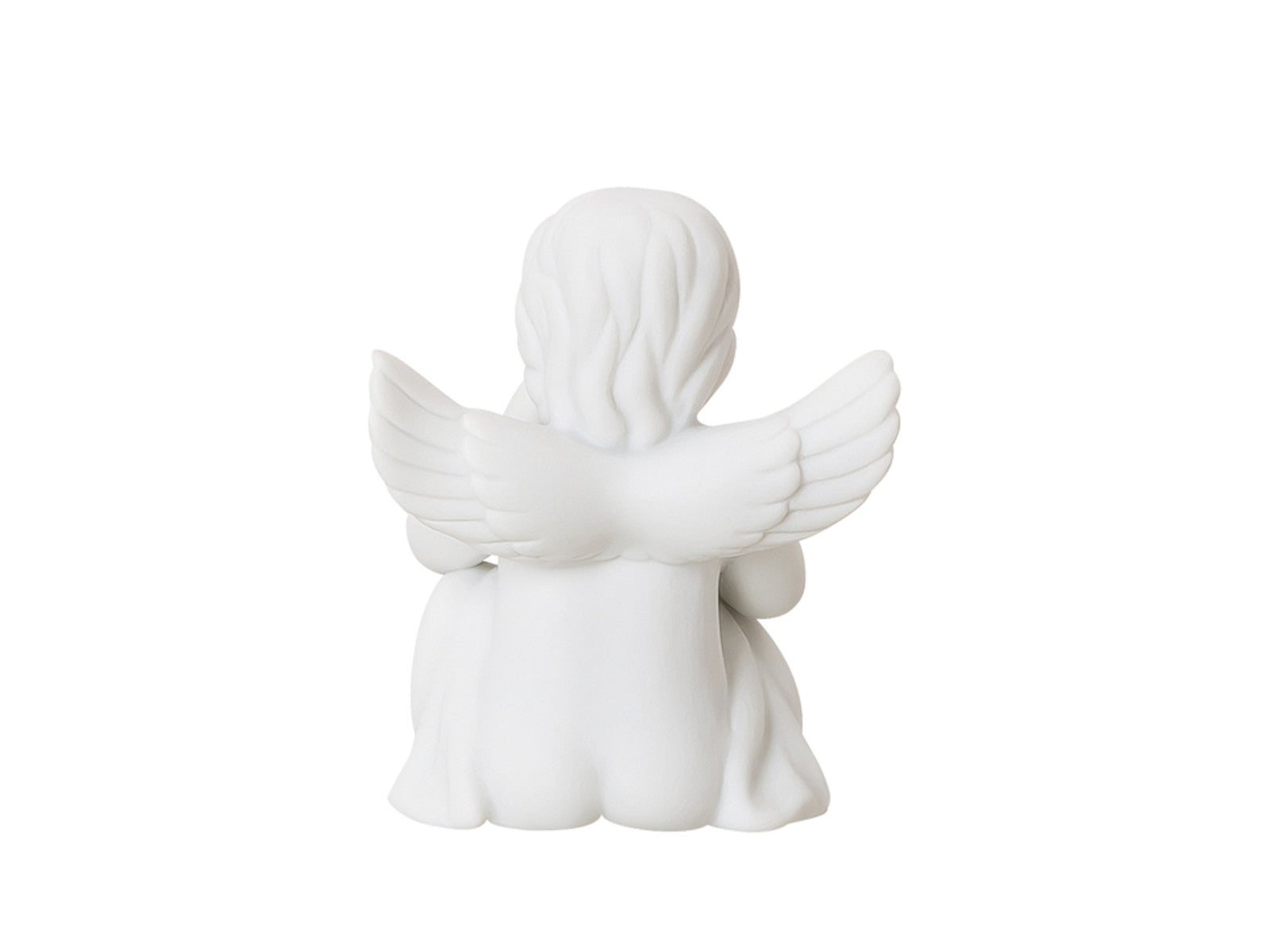 Rosenthal Engel klein Weiss matt Engel m. Kaffeetasse Freisteller 4