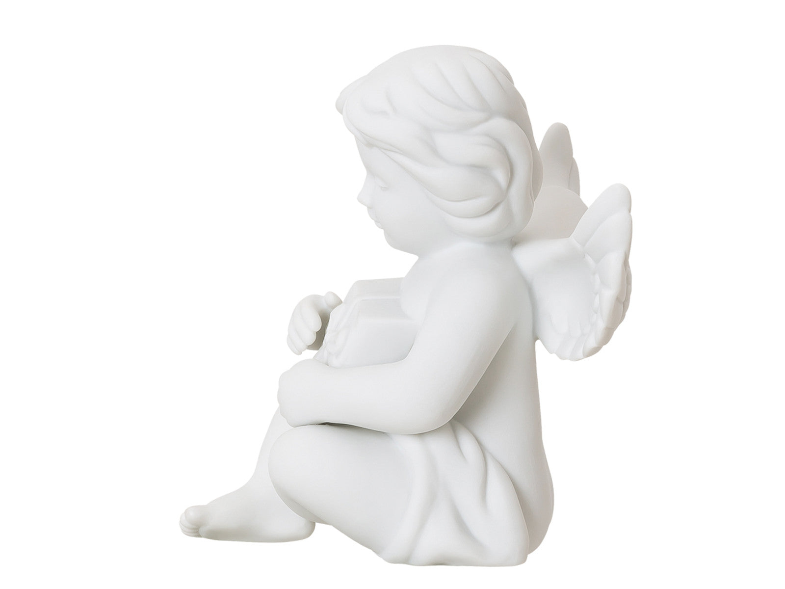 Rosenthal Engel mittel Engel mit Geschenk Freisteller 3