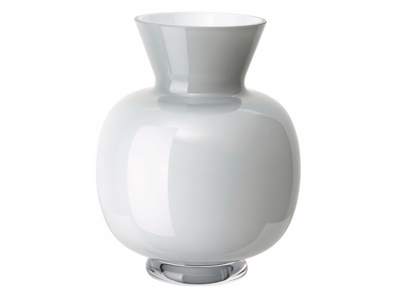 Rosenthal Anna Lightgrey Glass Vase 24cm