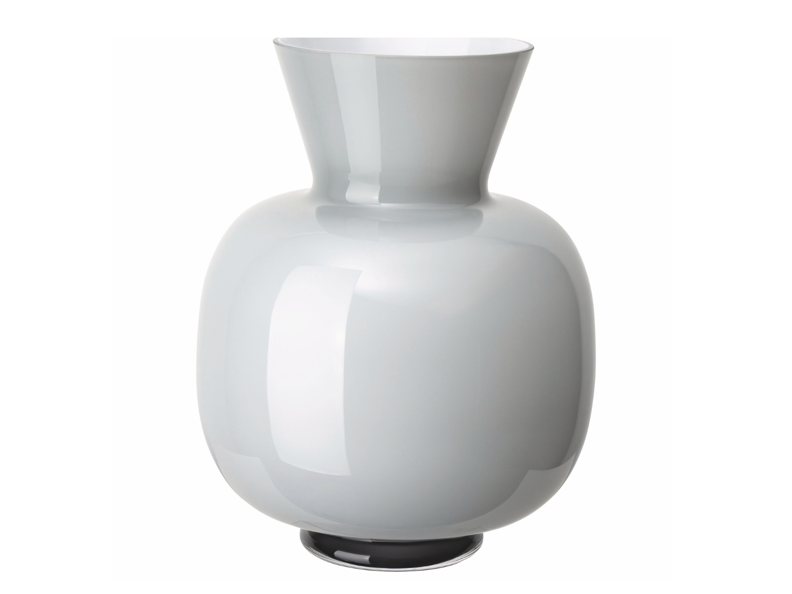 Rosenthal Anna Lightgrey Glass Vase 34cm