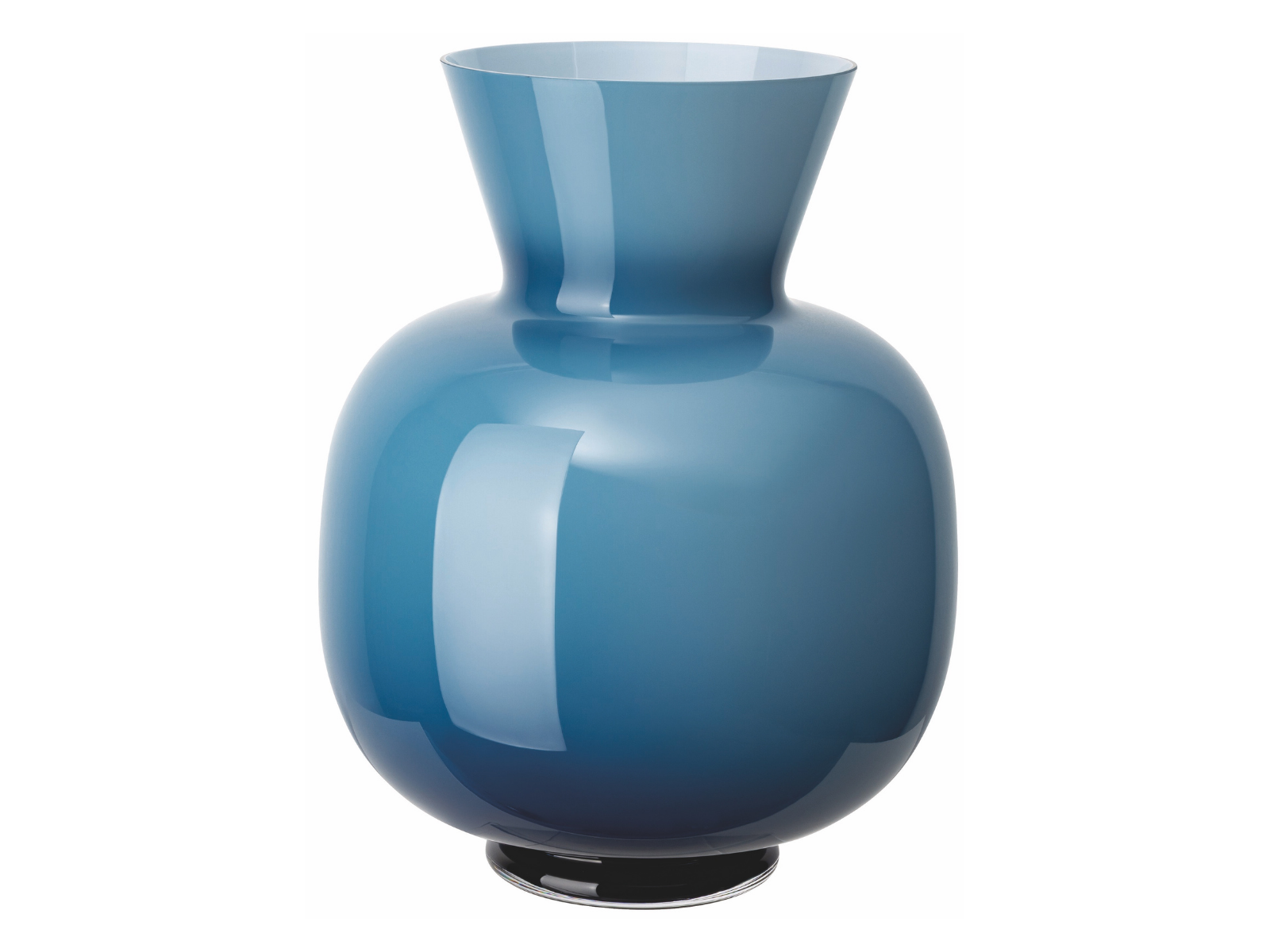 Rosenthal Anna Lightblue Glass Vase 34cm