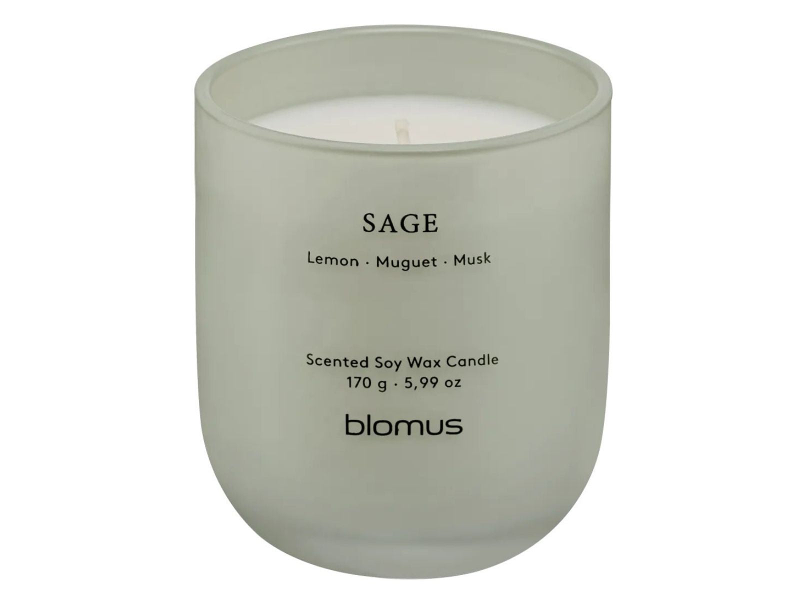 Blomus TUOKSU Duftkerze S Sage desert sage 9cm Freisteller 1