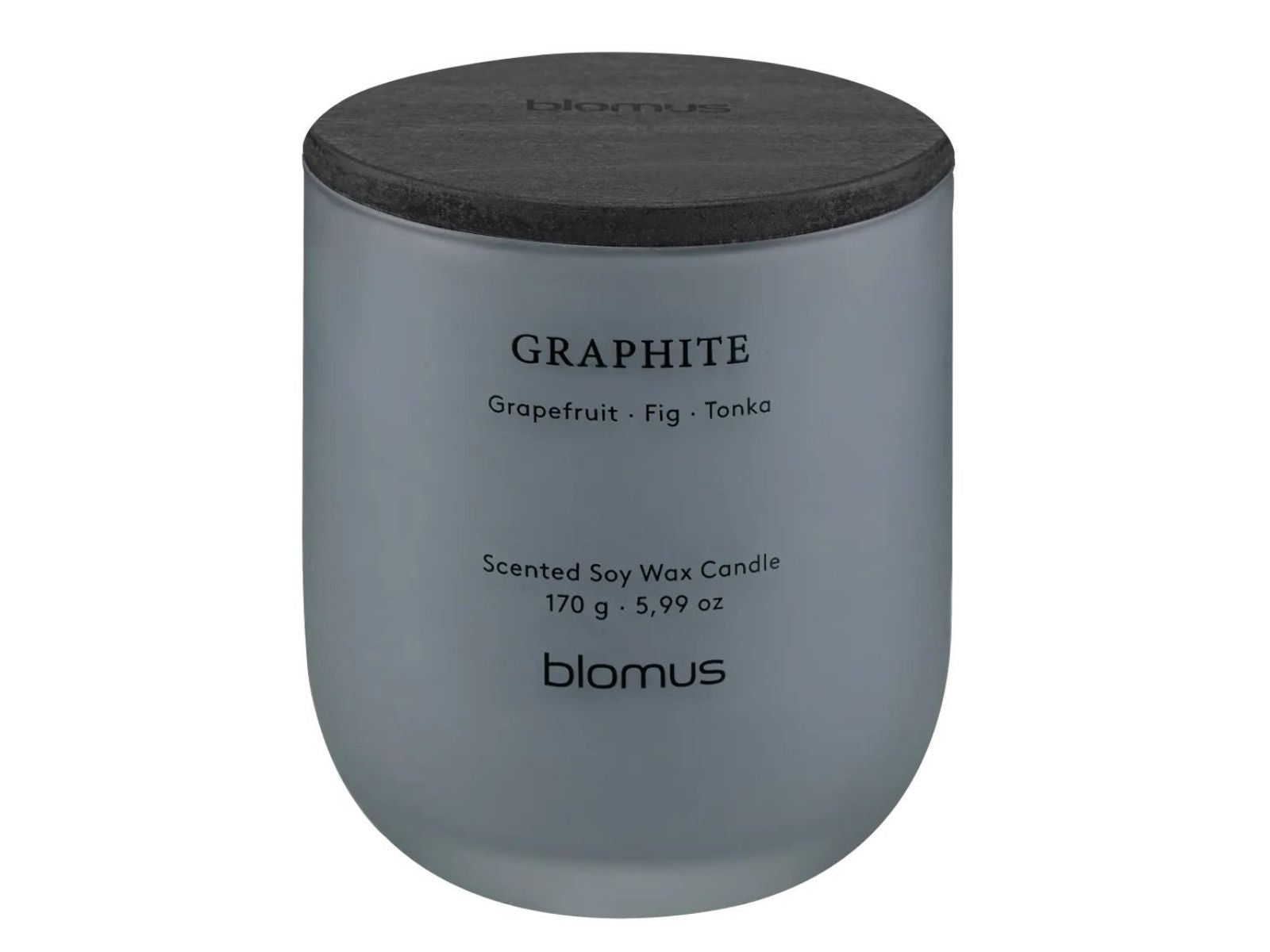 Blomus TUOKSU Duftkerze S Graphite sharkskin 9cm - Produktbild 2